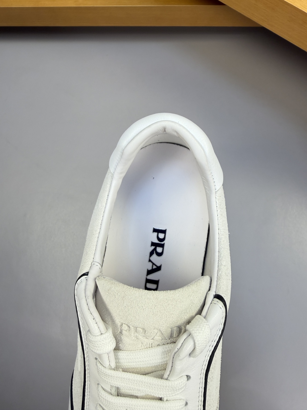 [Prada] 프라다 나파 & 스웨이드 콤비 스니커즈 신발