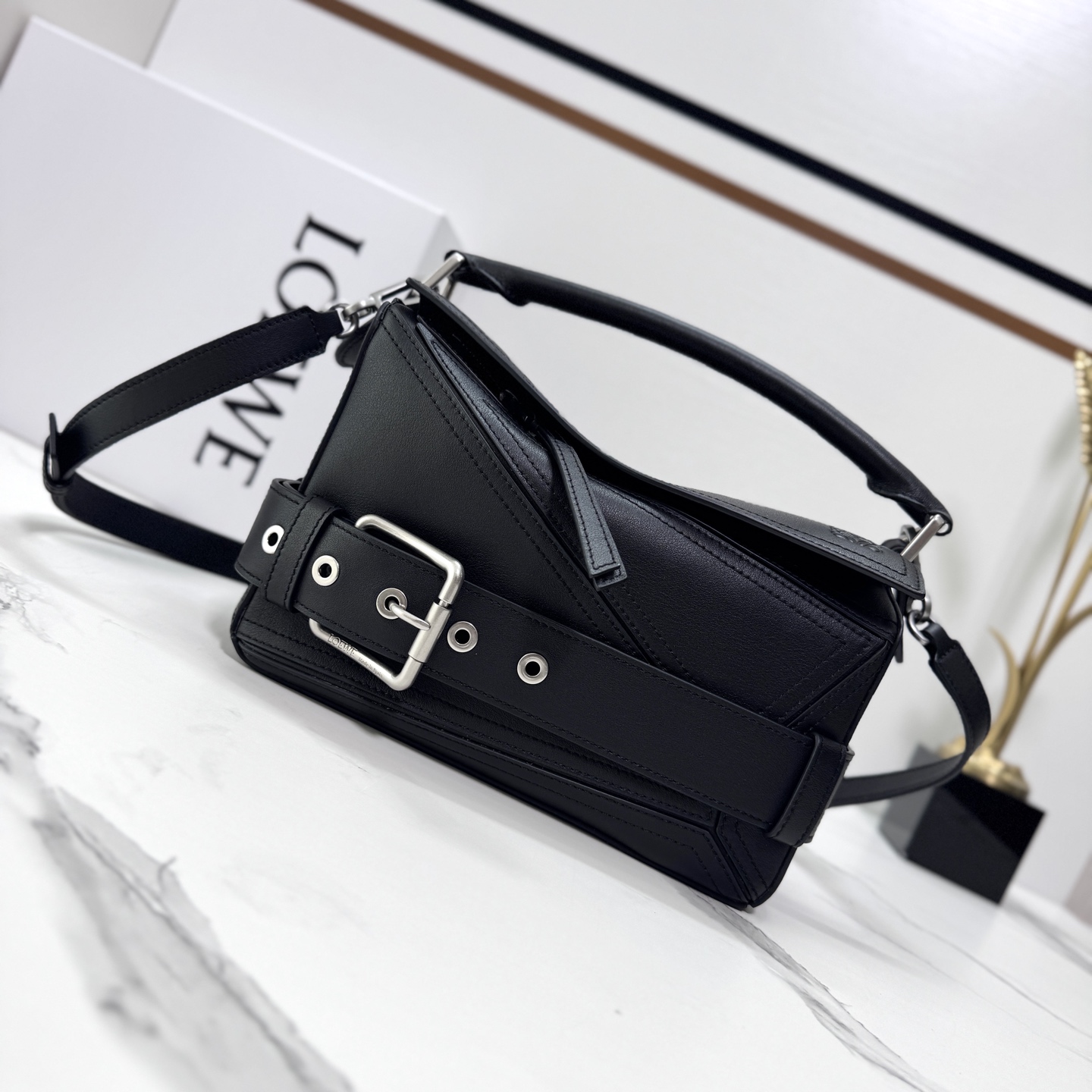 Loewe Puzzle Biker 로에베 퍼즐 스몰 백 가방