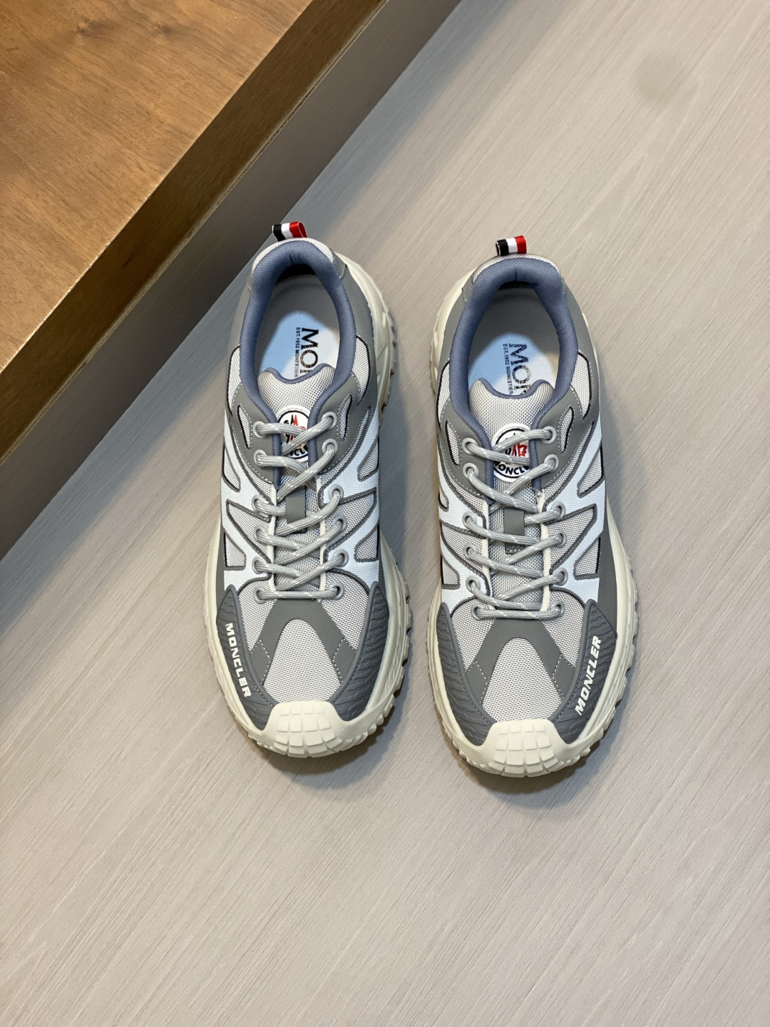 [Moncler] 몽클레어 몽클레르 믹스드 메쉬 & 네오프렌 콤비 스니커즈 신발