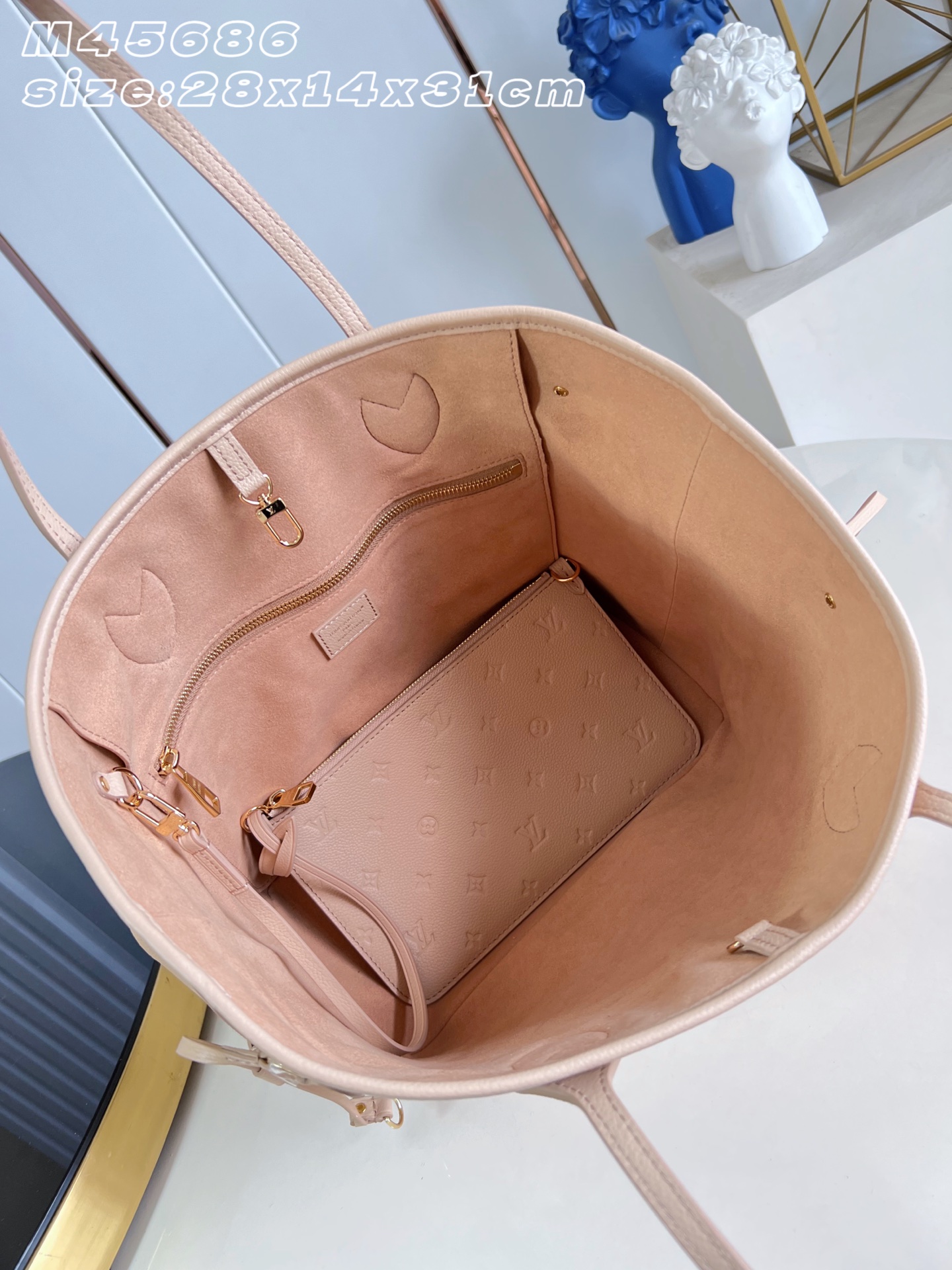[Louis Vuitton] LV 루이비통 네버풀 MM 앙프레인트 토트백 가방