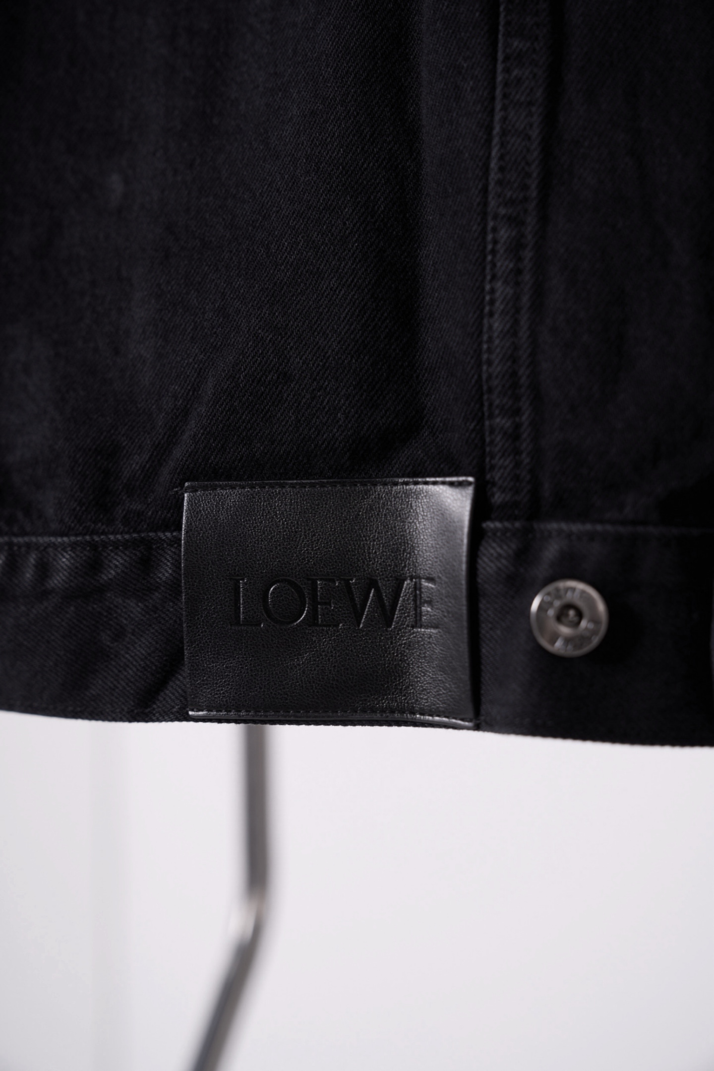 로에베(LOEWE) 워싱 데님 재킷 상의 의류