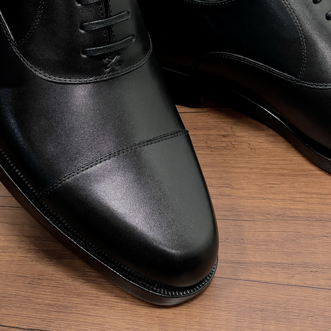 Zegna 제냐 브러쉬드 오피스 정장화 (옥스퍼드) 구두 신발