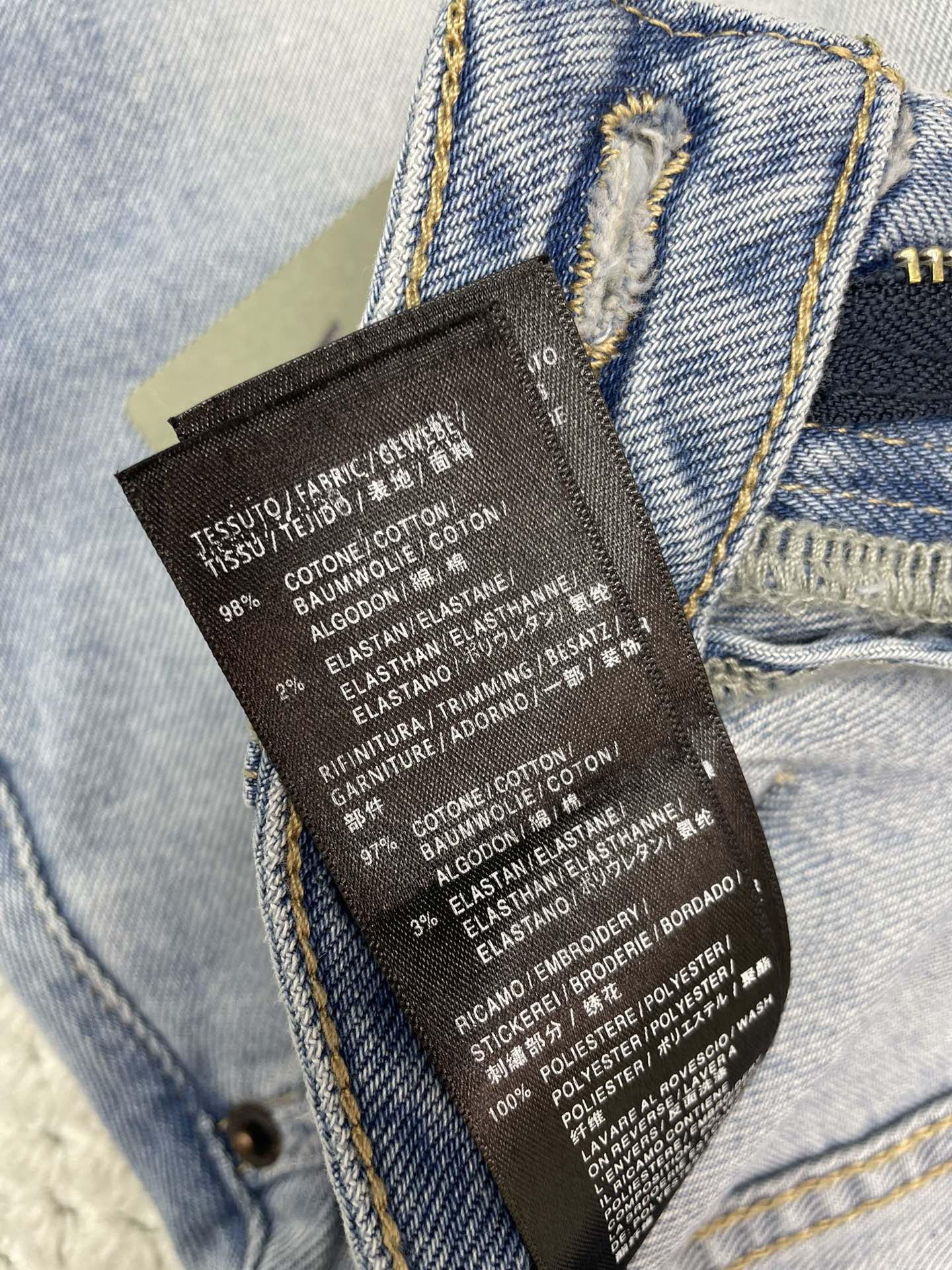 [Balenciaga] 발렌시아가 뉴 시즌 빈티지 워싱 데님 쇼츠 숏 팬츠 바지 의류