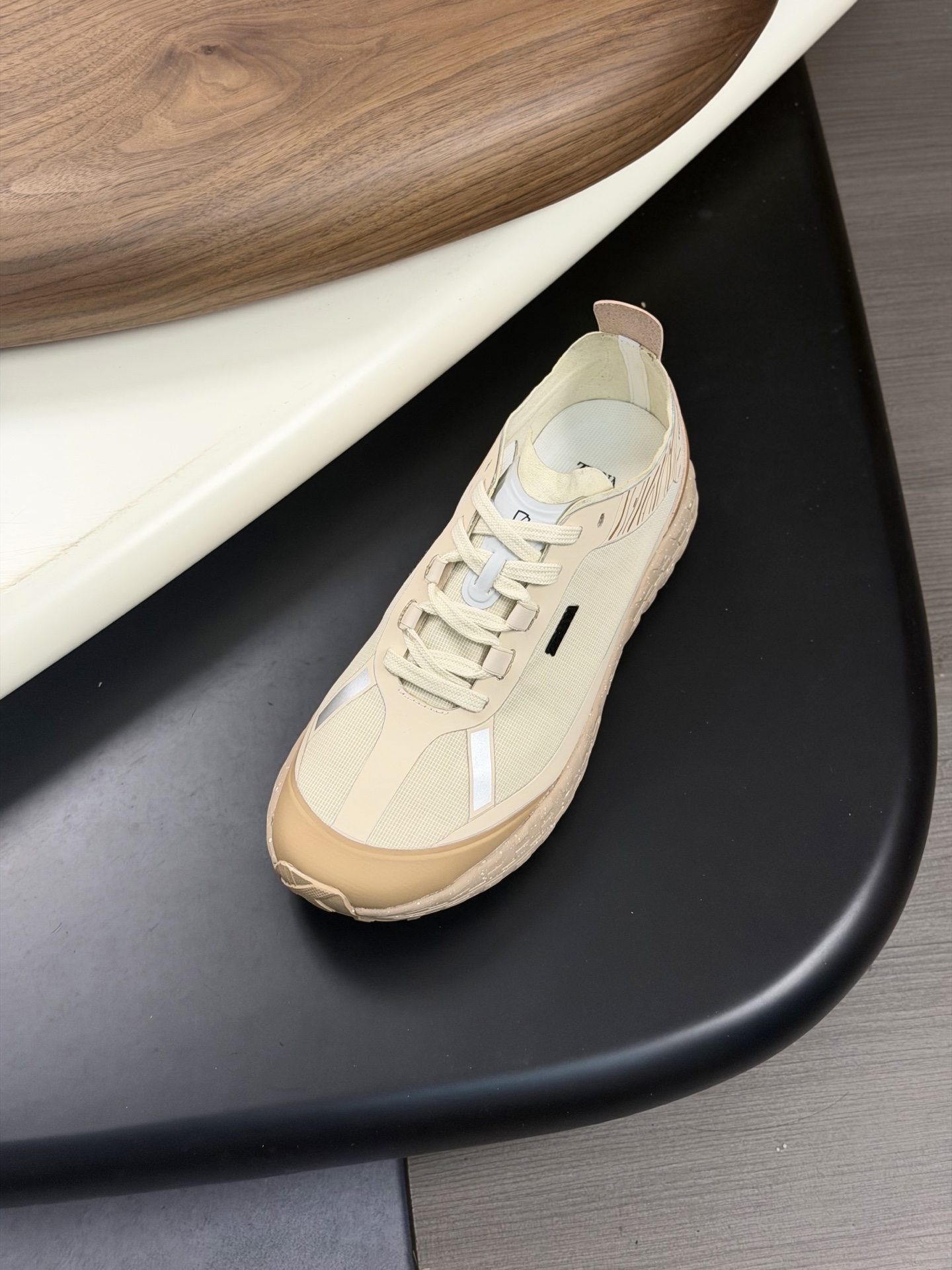 Zegna 제냐 232 스웨이드 스니커즈 신발