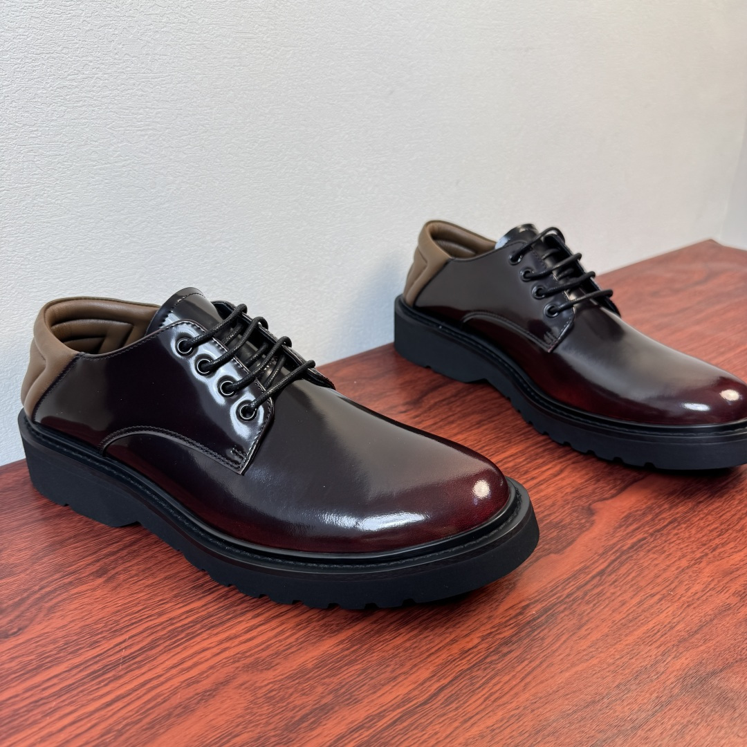 PRADA 프라다 투웨이 가죽 더비 슈즈 구두 신발