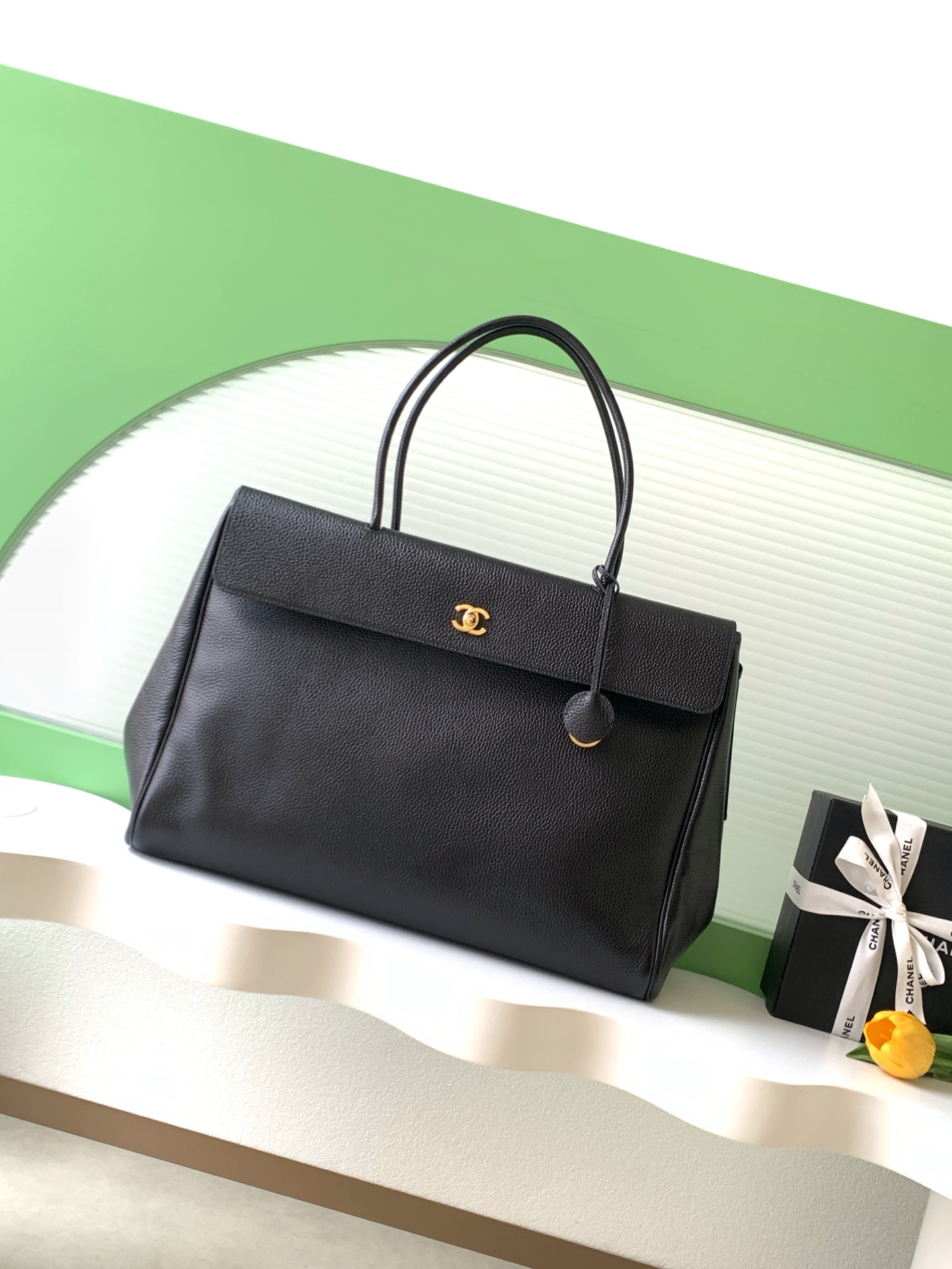 [Chanel] 샤넬 26SS 블랙 라지 토트백 (AS6289) 가방
