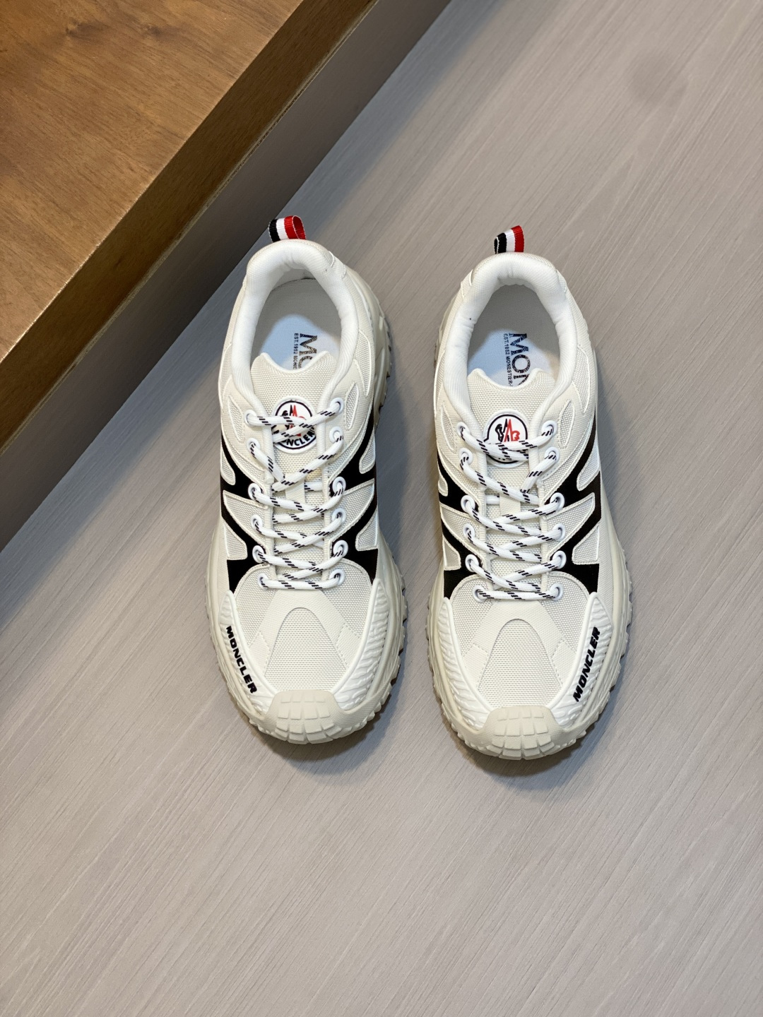 [Moncler] 몽클레어 몽클레르 믹스드 메쉬 & 네오프렌 콤비 스니커즈 신발