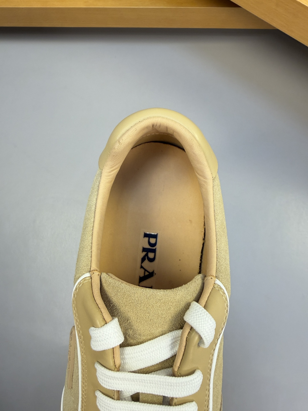 [Prada] 프라다 나파 & 스웨이드 콤비 스니커즈 신발