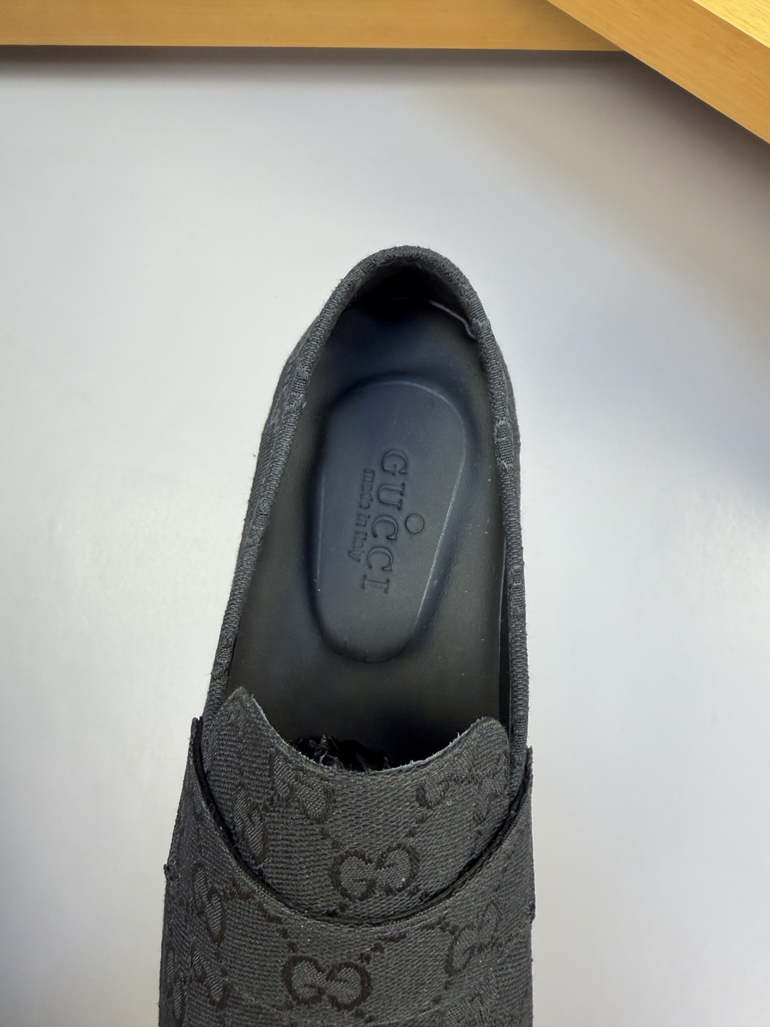 GUCCI 구찌 브랜드 패턴 빈티지 로퍼 구두 신발