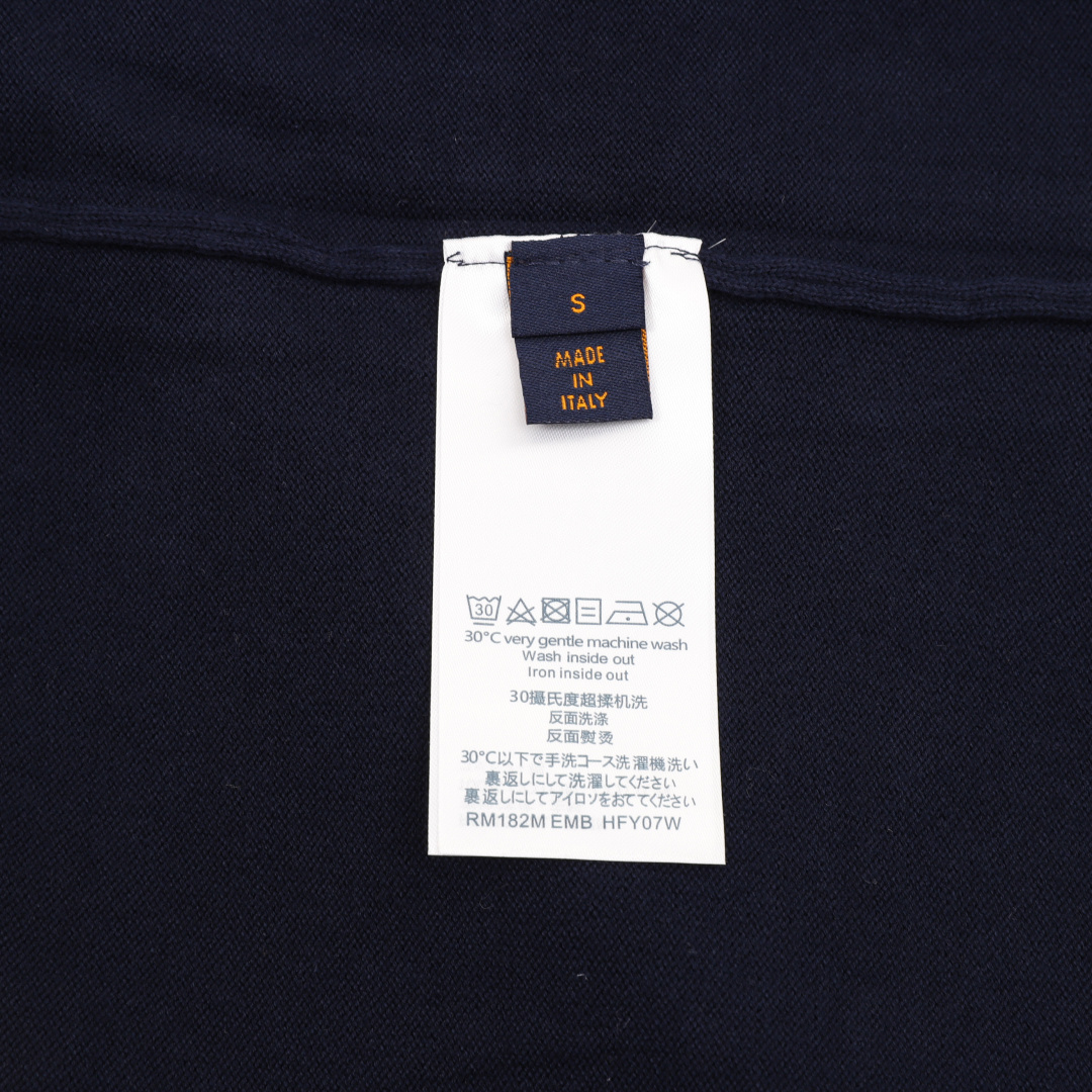 루이비통(LV) NIGO 콜라보 로고 자수 베이스볼 니트 가디건 상의 의류