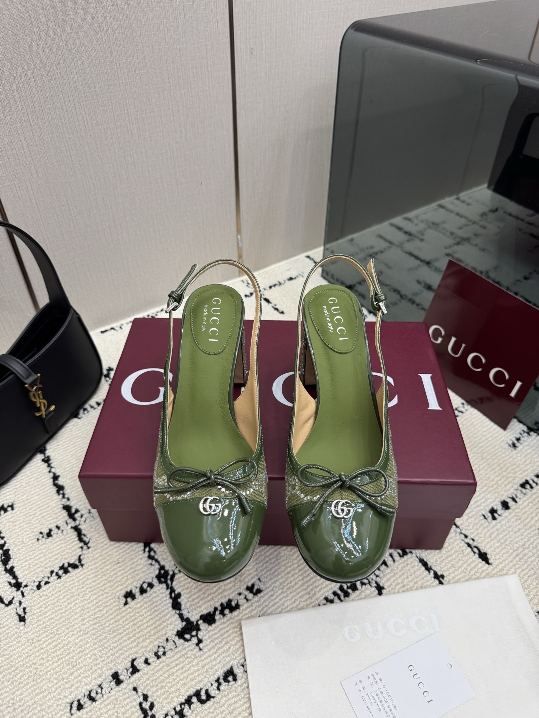 구찌(GUCCI) 홀스빗 발레리나 펌프스 신발