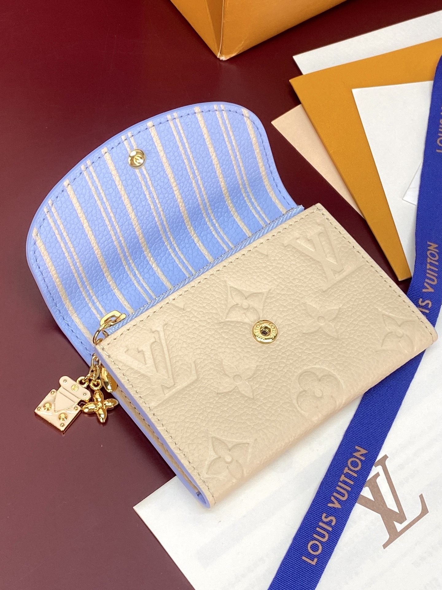 [Louis Vuitton] LV 루이비통 엠프레인 하이 섬머 Rosalie 로잘리 코인 지갑 M29805