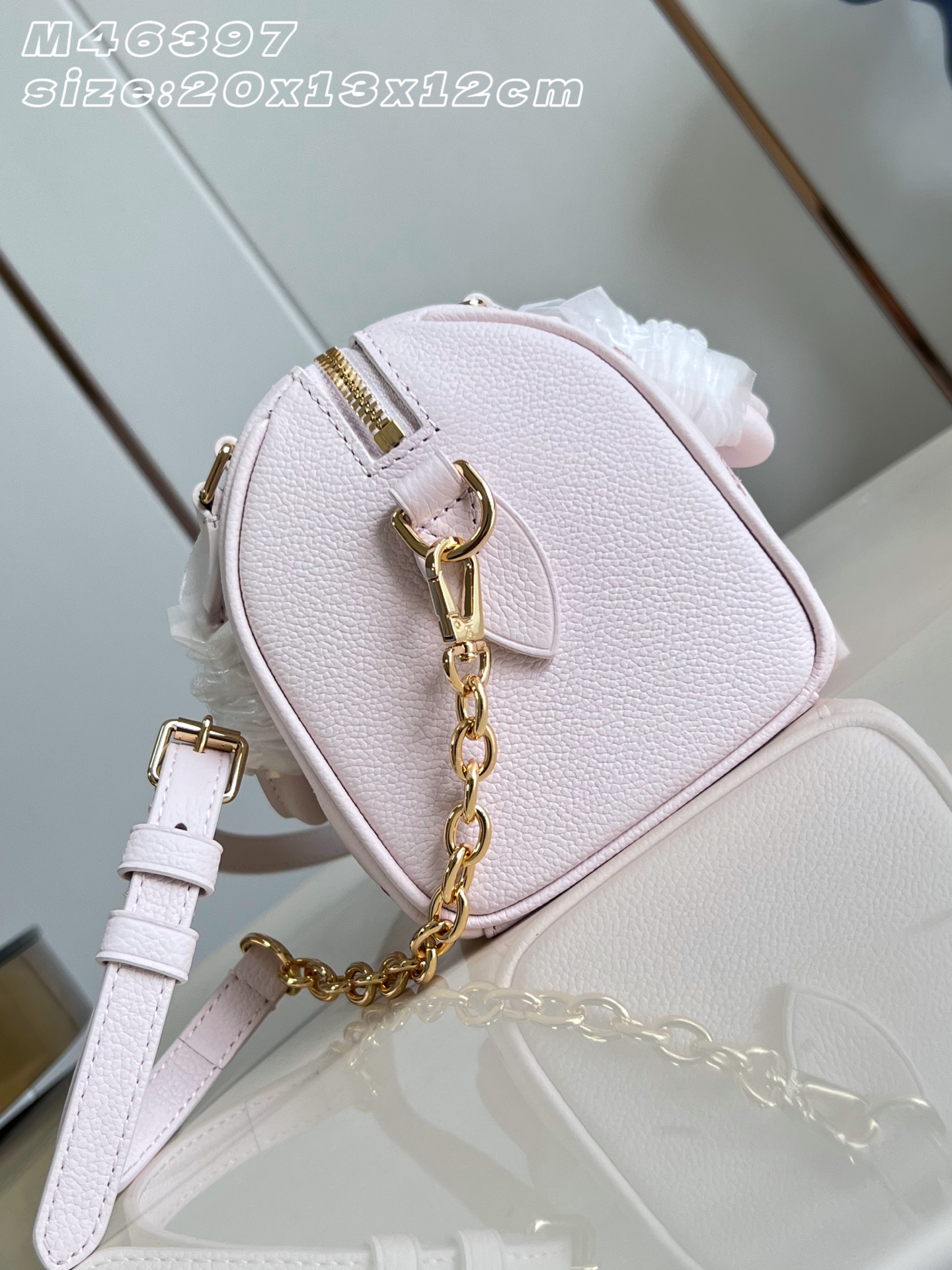 [Louis Vuitton] LV 루이비통 스피디 반둘리에 20 앙프레인트 토트백 가방
