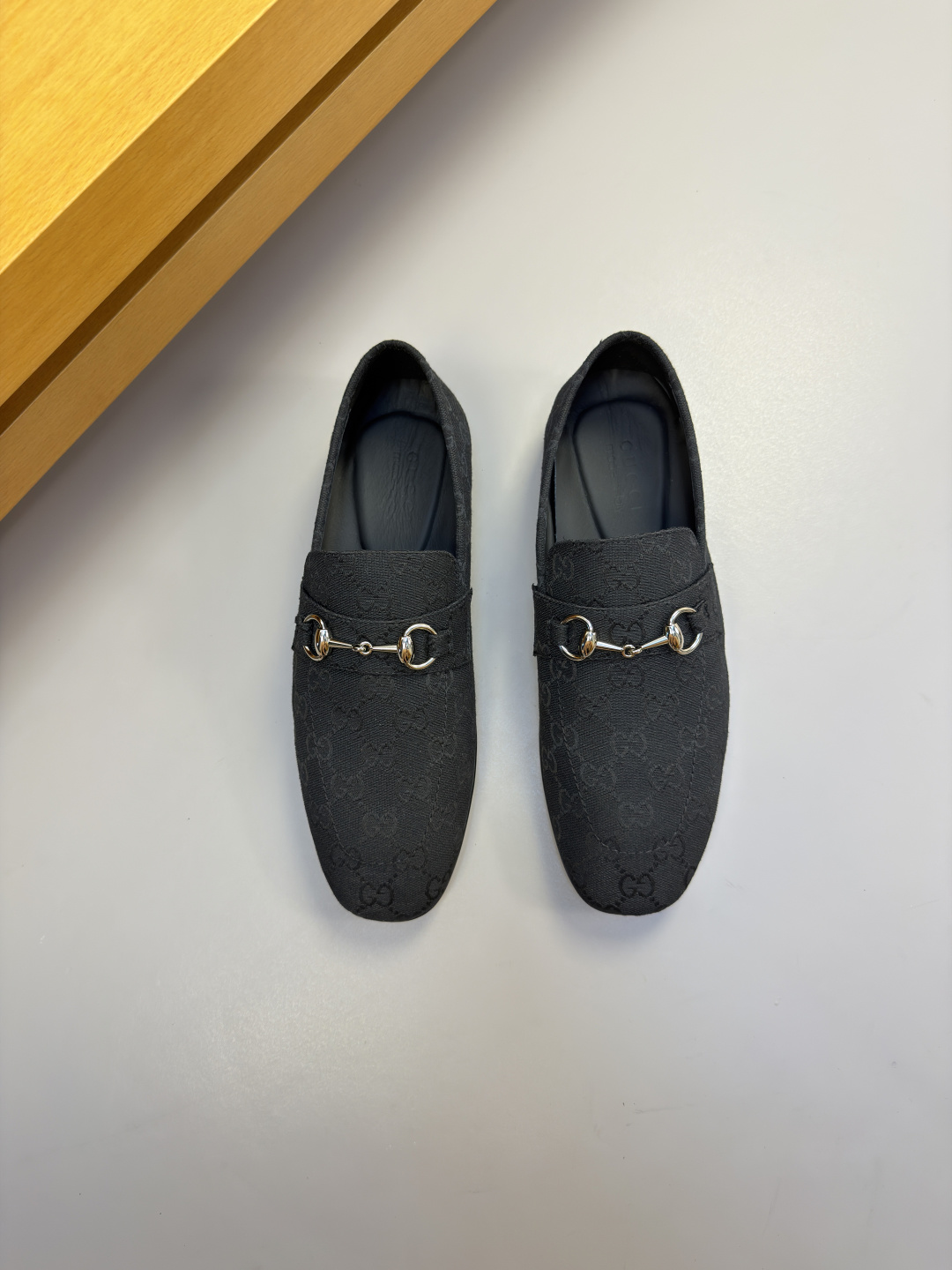 GUCCI 구찌 브랜드 패턴 빈티지 로퍼 구두 신발