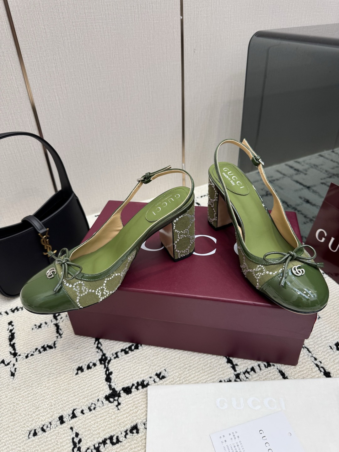 구찌(GUCCI) 홀스빗 발레리나 펌프스 신발