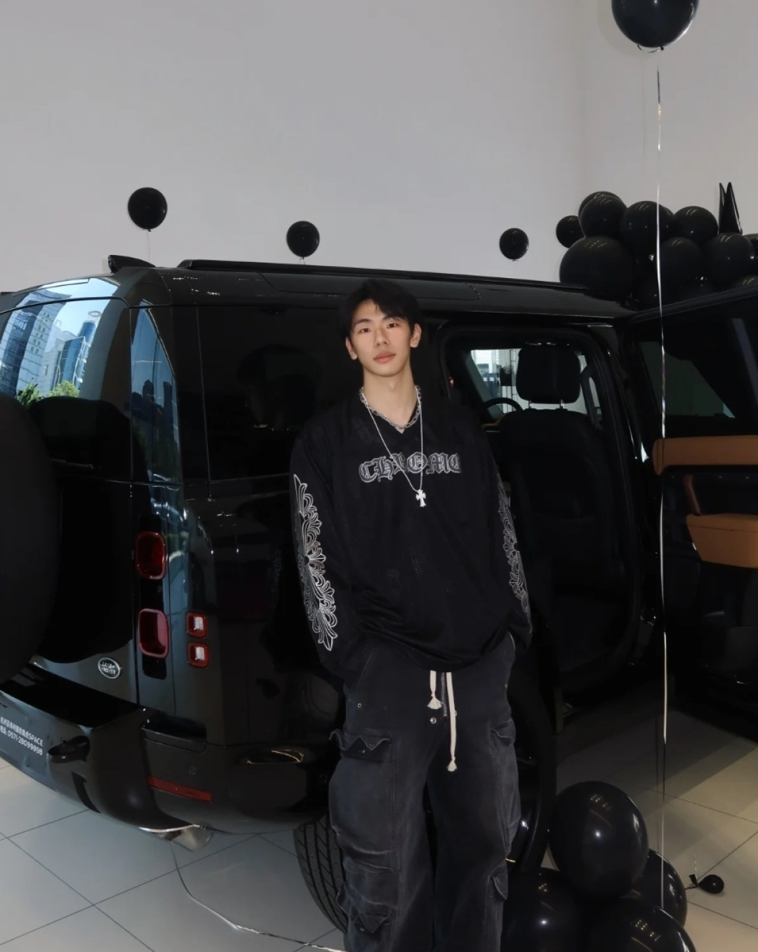 크롬하츠(CHROME HEARTS) 메쉬 아이스하키 저지 상의 의류