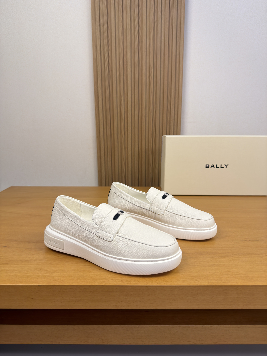 BALLY 발리 레더 스니커즈 로퍼 신발