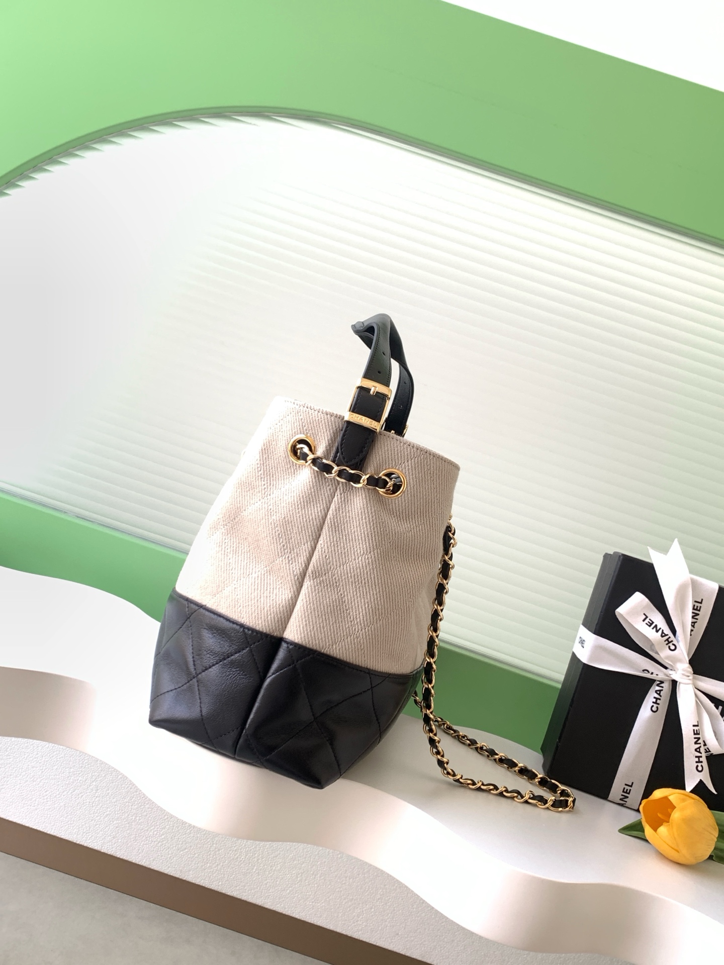 [Chanel] 샤넬 26SS 캔버스 믹스 호보백 (AS5634) 가방