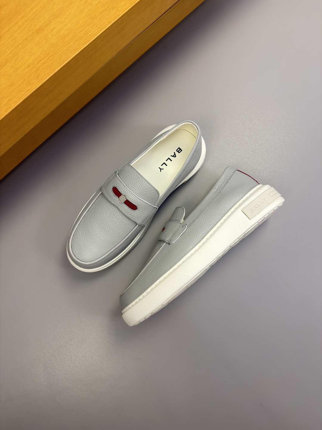 BALLY 발리 레더 스니커즈 로퍼 신발