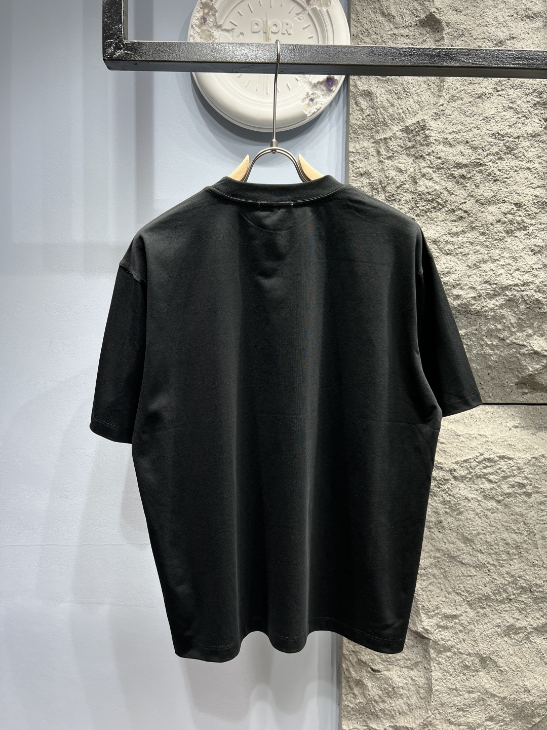 발렌시아가(BALENCIAGA) 그래피티 레터링 반팔 티셔츠 상의 의류