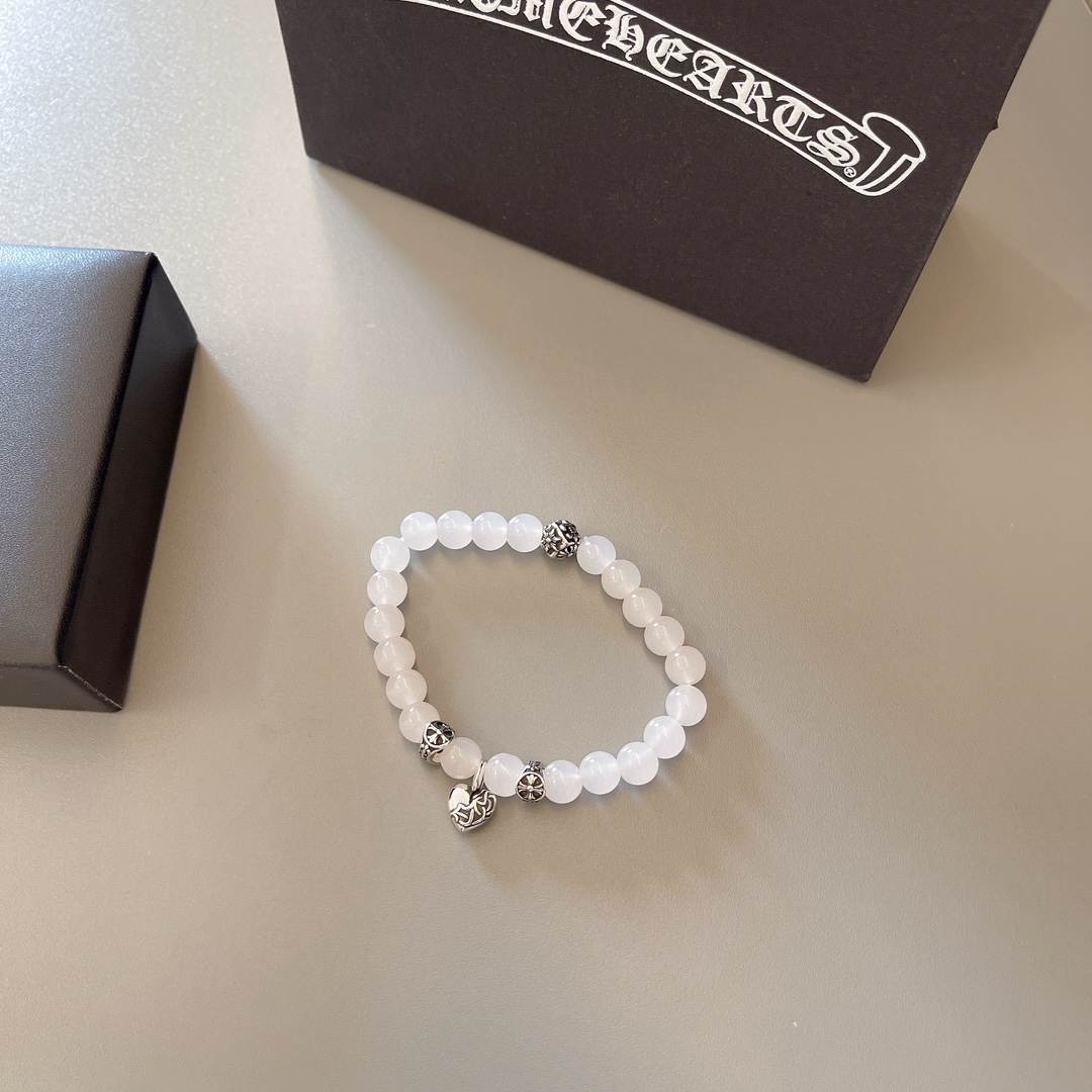 크롬하츠(CHROME HEARTS) 빈티지 크로스 비즈 팔찌 악세사리
