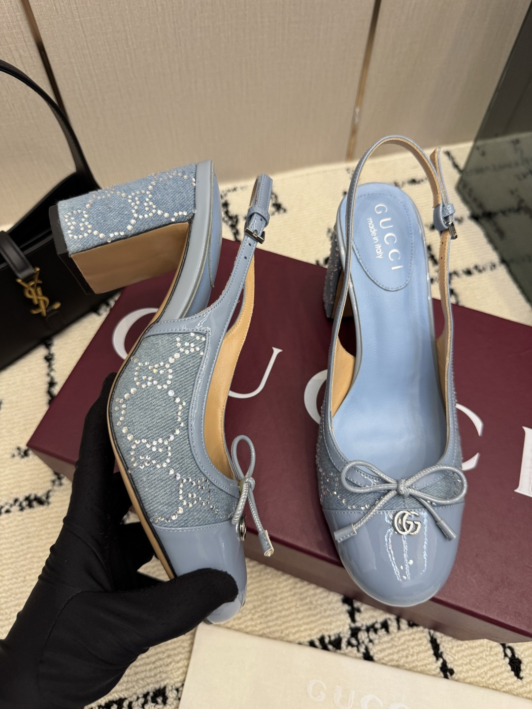 구찌(GUCCI) 홀스빗 발레리나 펌프스 신발