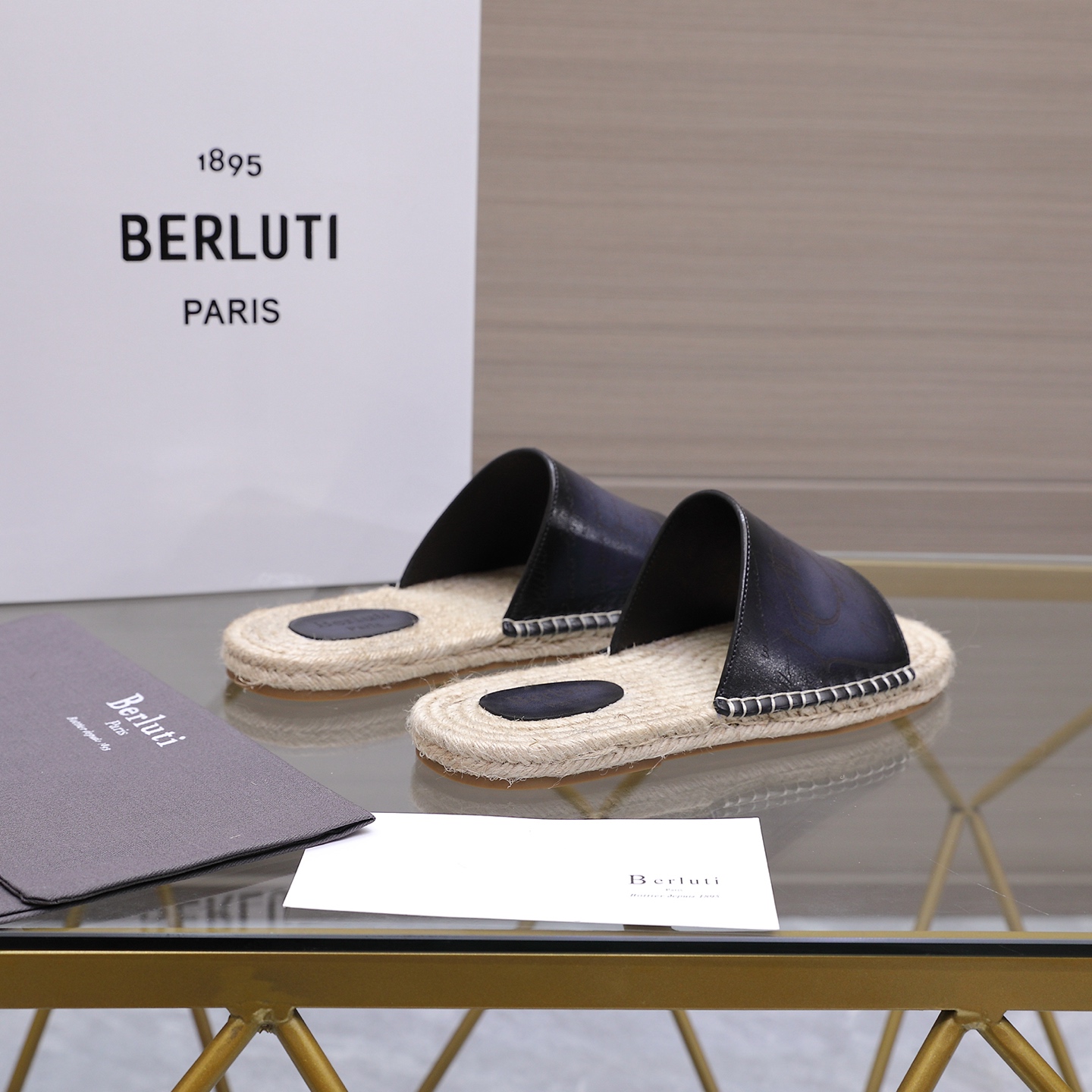 Berluti 벨루티 에지(Edge) Alessandro 알레산드로 슬리퍼 신발