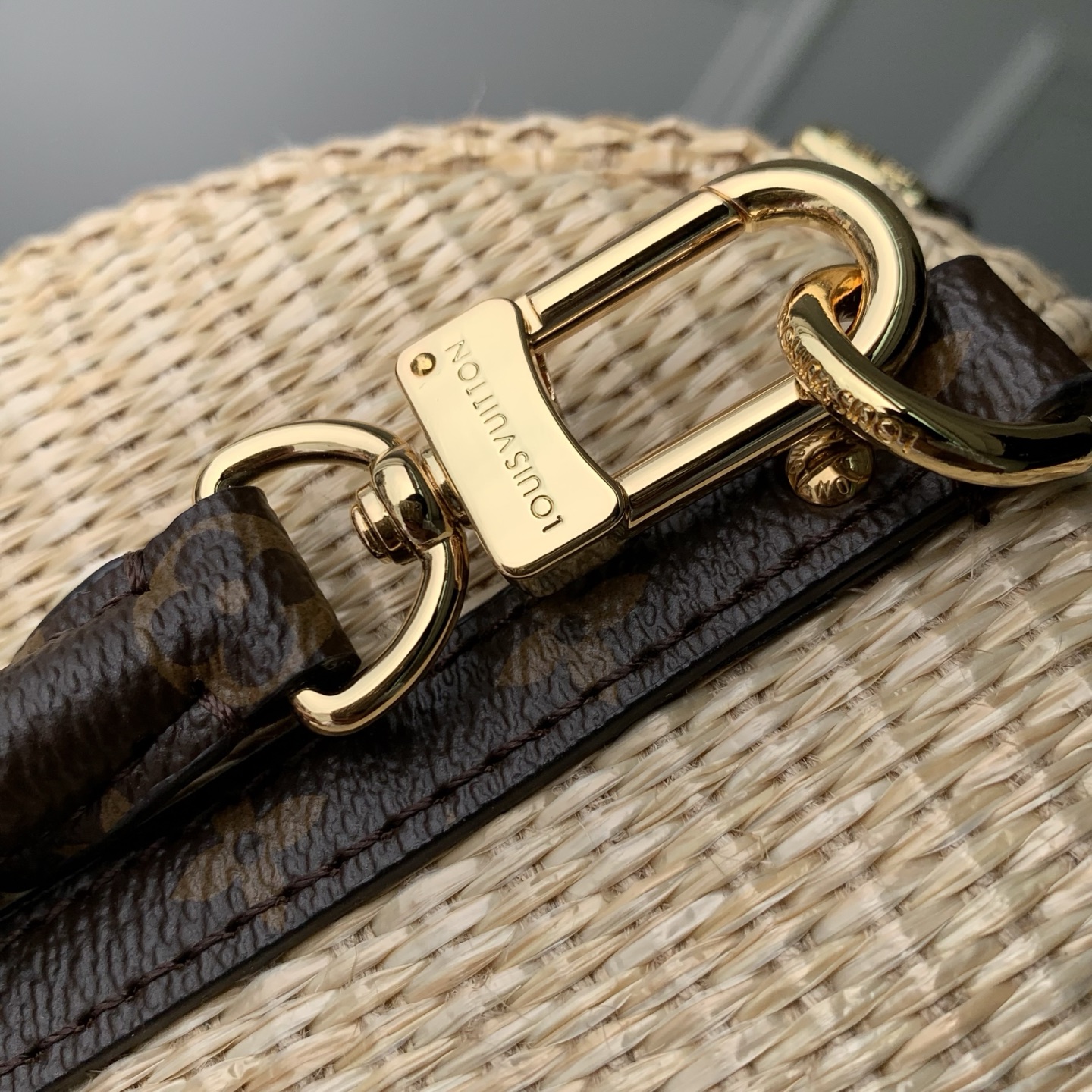 LOUIS VUITTON LV 루이비통 Express 익스프레스 PM 백 (라피아 스타일 텍스타일) 가방