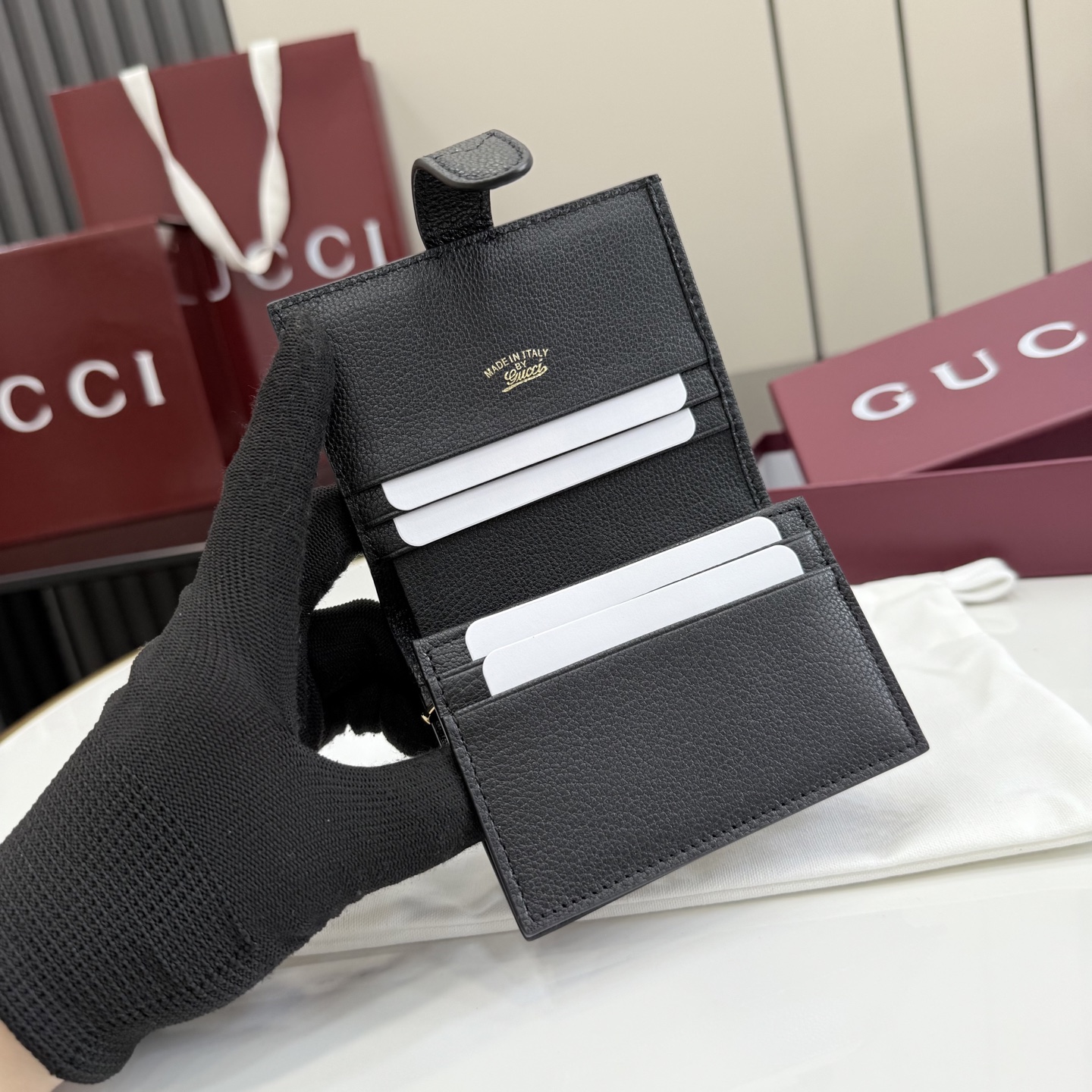 [Gucci] 구찌 26SS Jackie 재키 1961 레더 중지갑