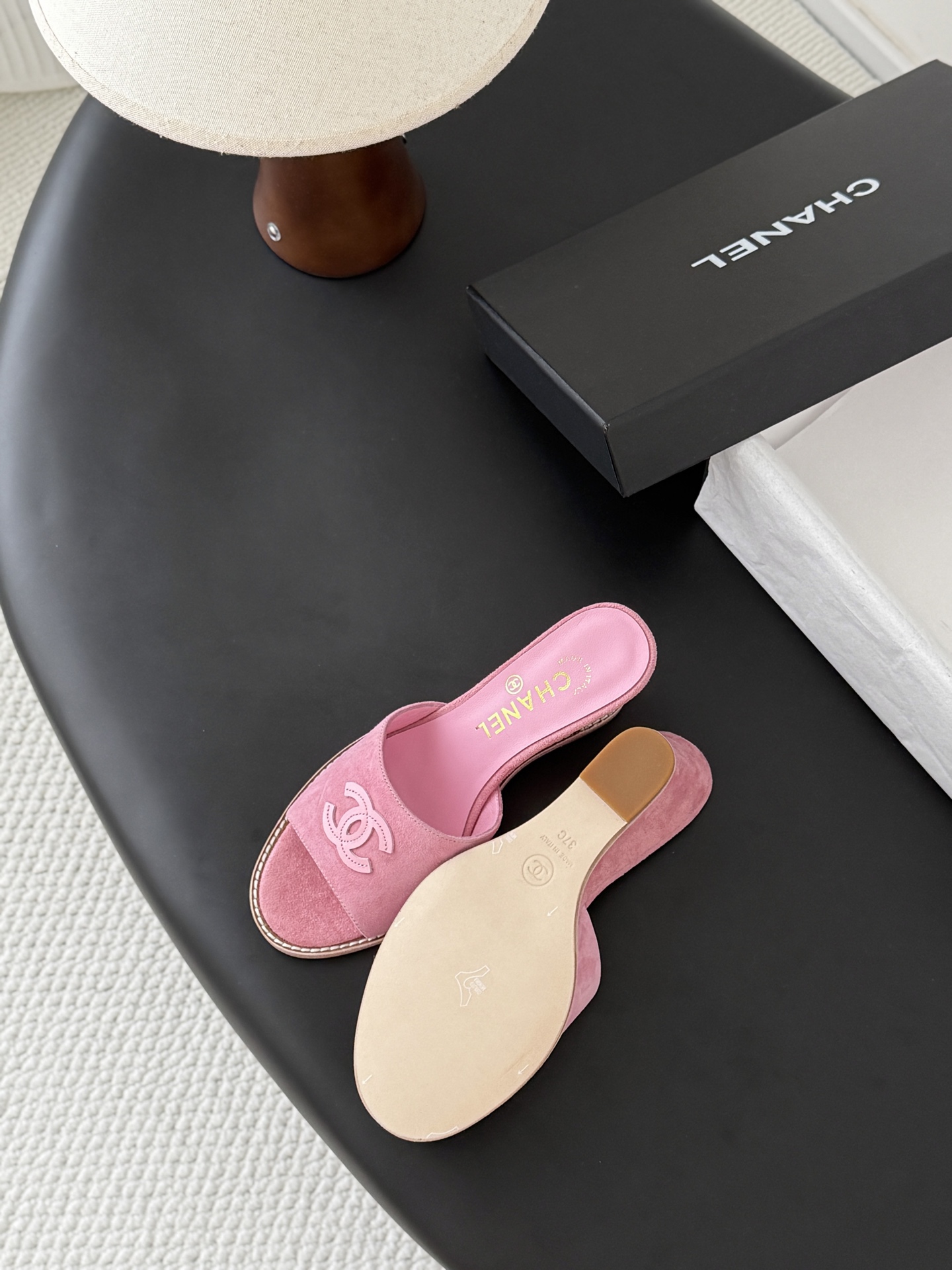 샤넬(CHANEL) 웨지 슬리퍼 신발