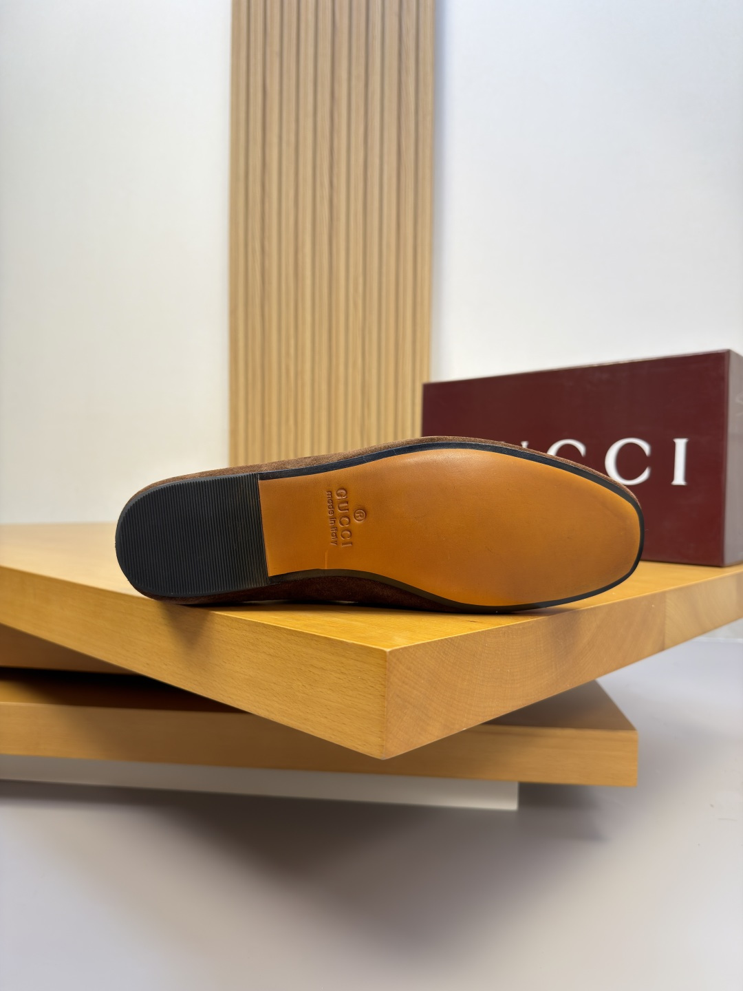 GUCCI 구찌 스웨이드 로퍼 구두 신발