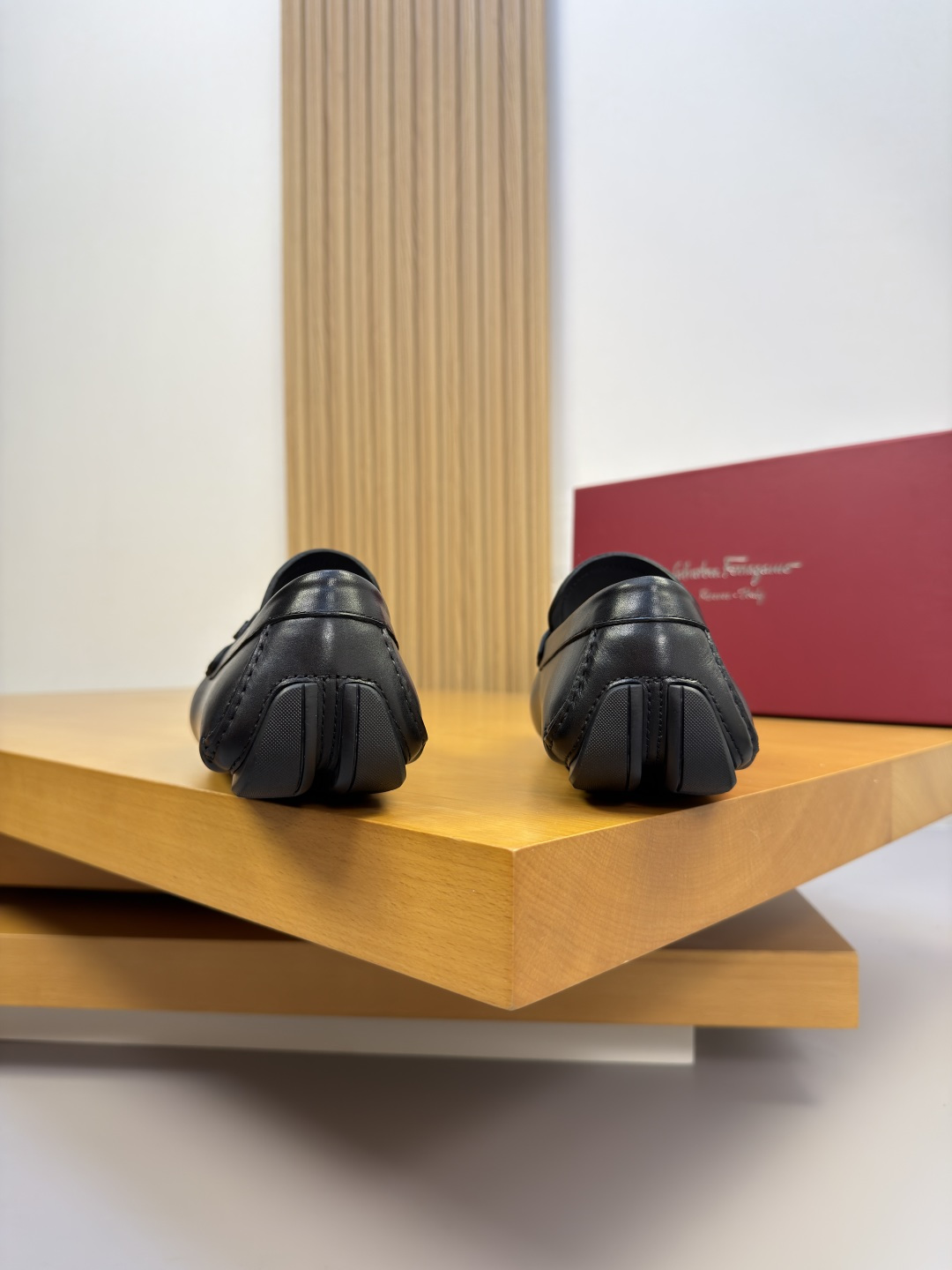 Ferragamo 페라가모 나파 가죽 정장화 로퍼 구두 신발