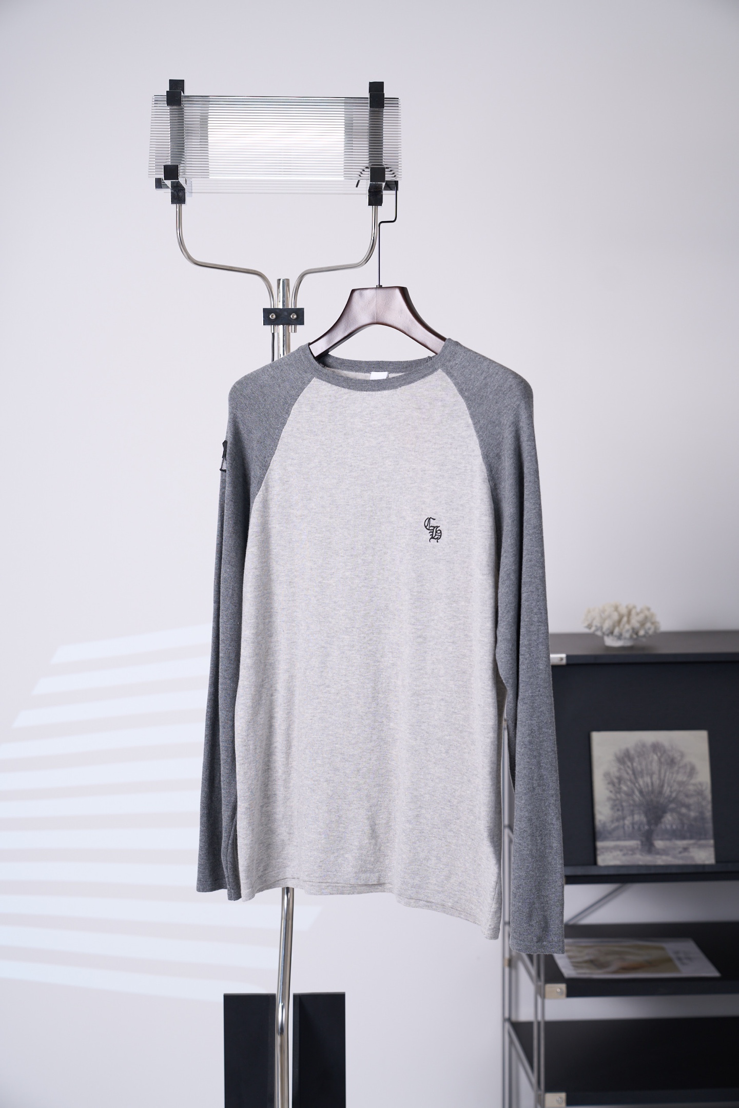크롬하츠(CHROME HEARTS) 자수 긴팔 티셔츠 상의 의류