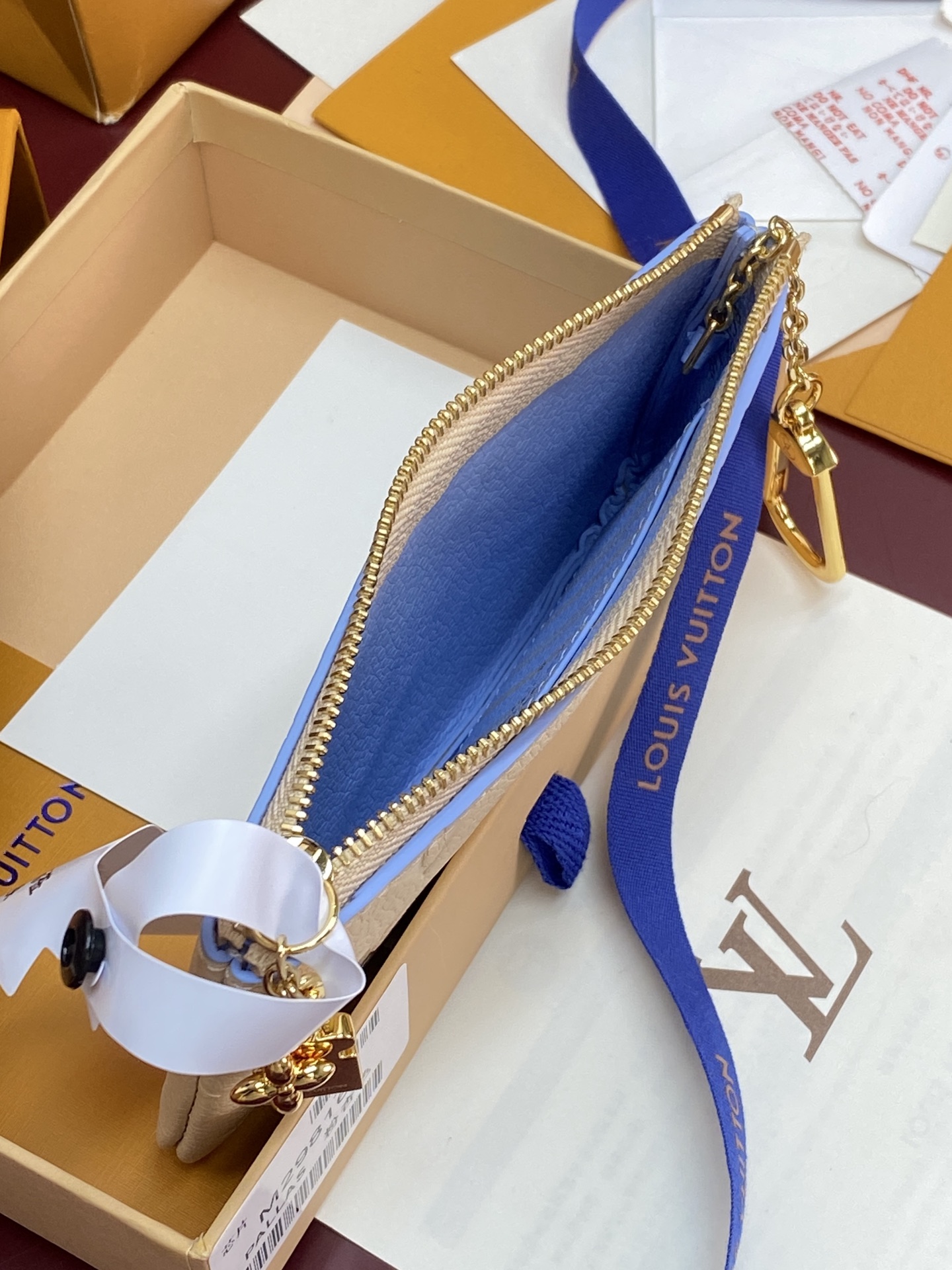 [Louis Vuitton] LV 루이비통 엠프레인 하이 섬머 키 앤 코인 파우치 지갑 M29816