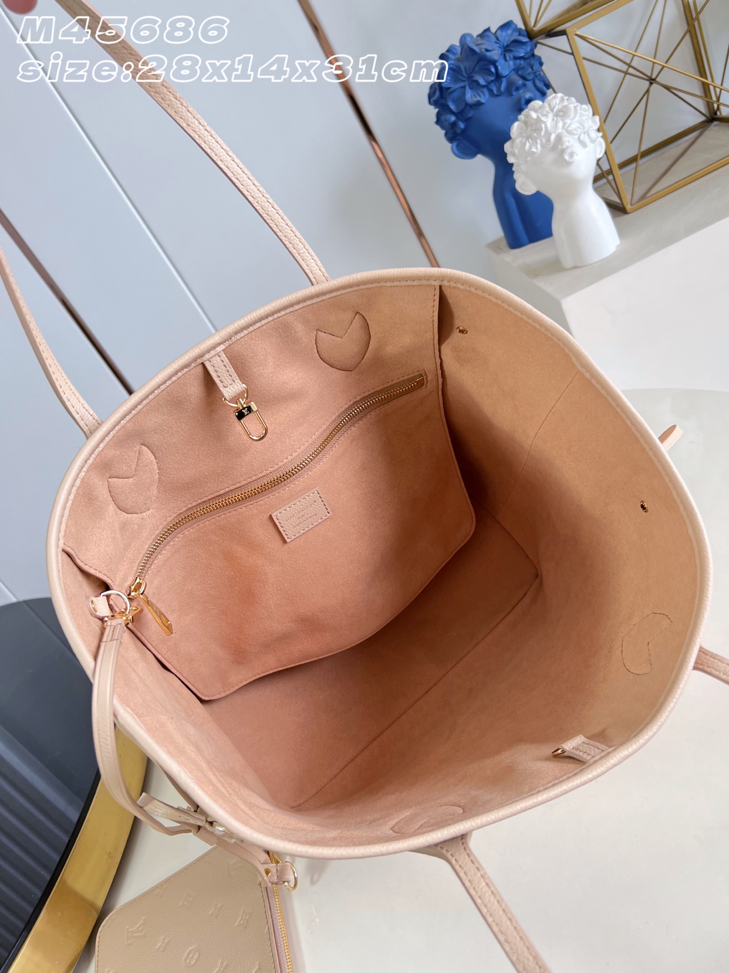 [Louis Vuitton] LV 루이비통 네버풀 MM 앙프레인트 토트백 가방