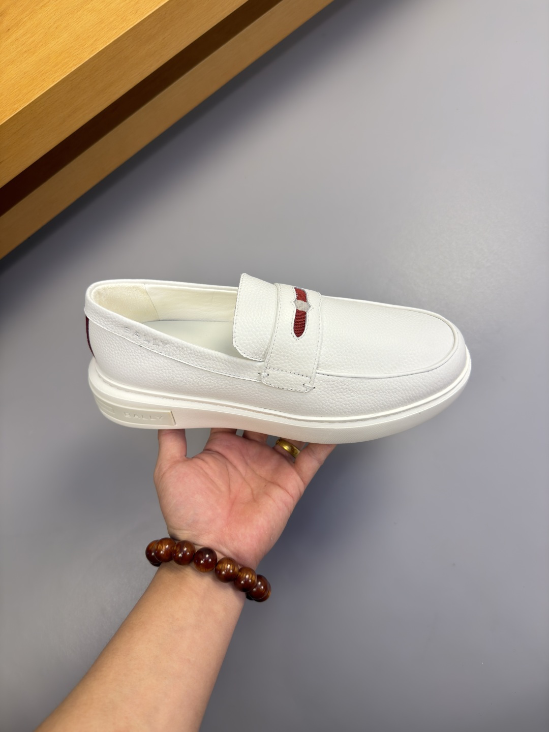 BALLY 발리 레더 스니커즈 로퍼 신발