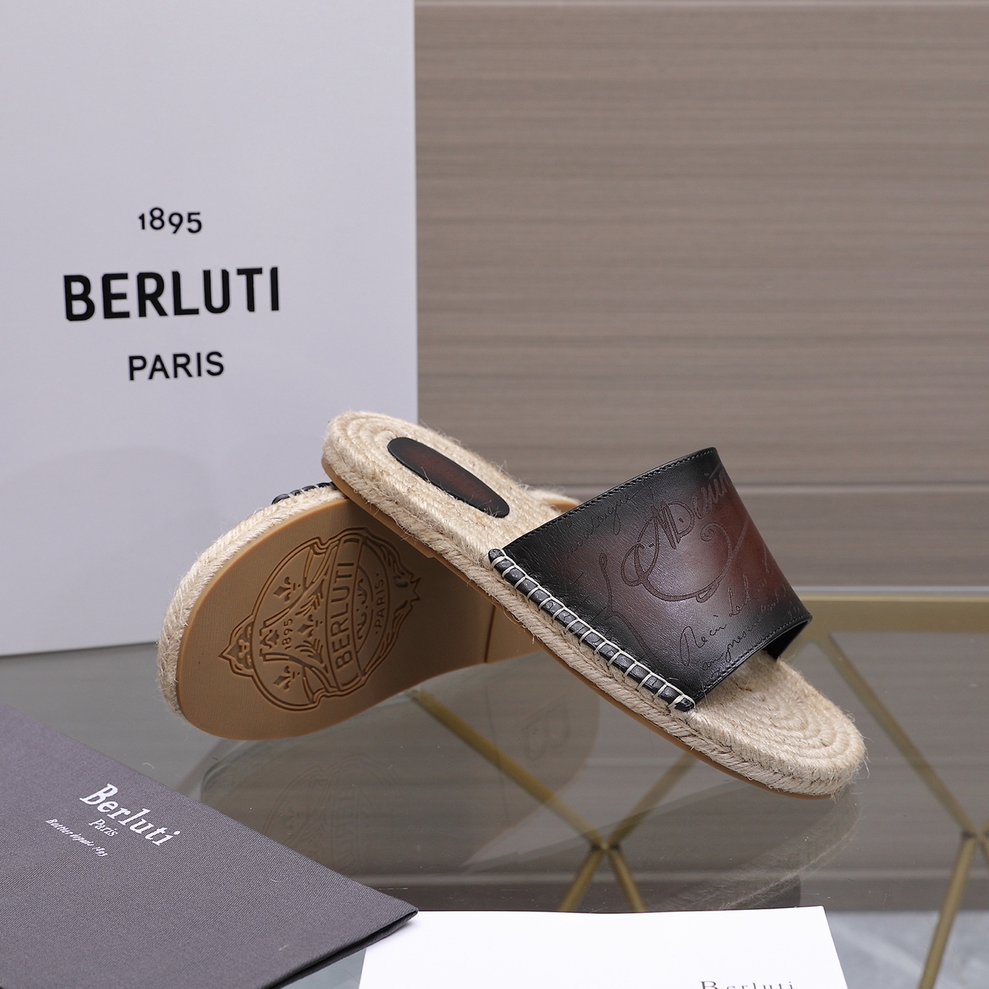Berluti 벨루티 에지(Edge) Alessandro 알레산드로 슬리퍼 신발