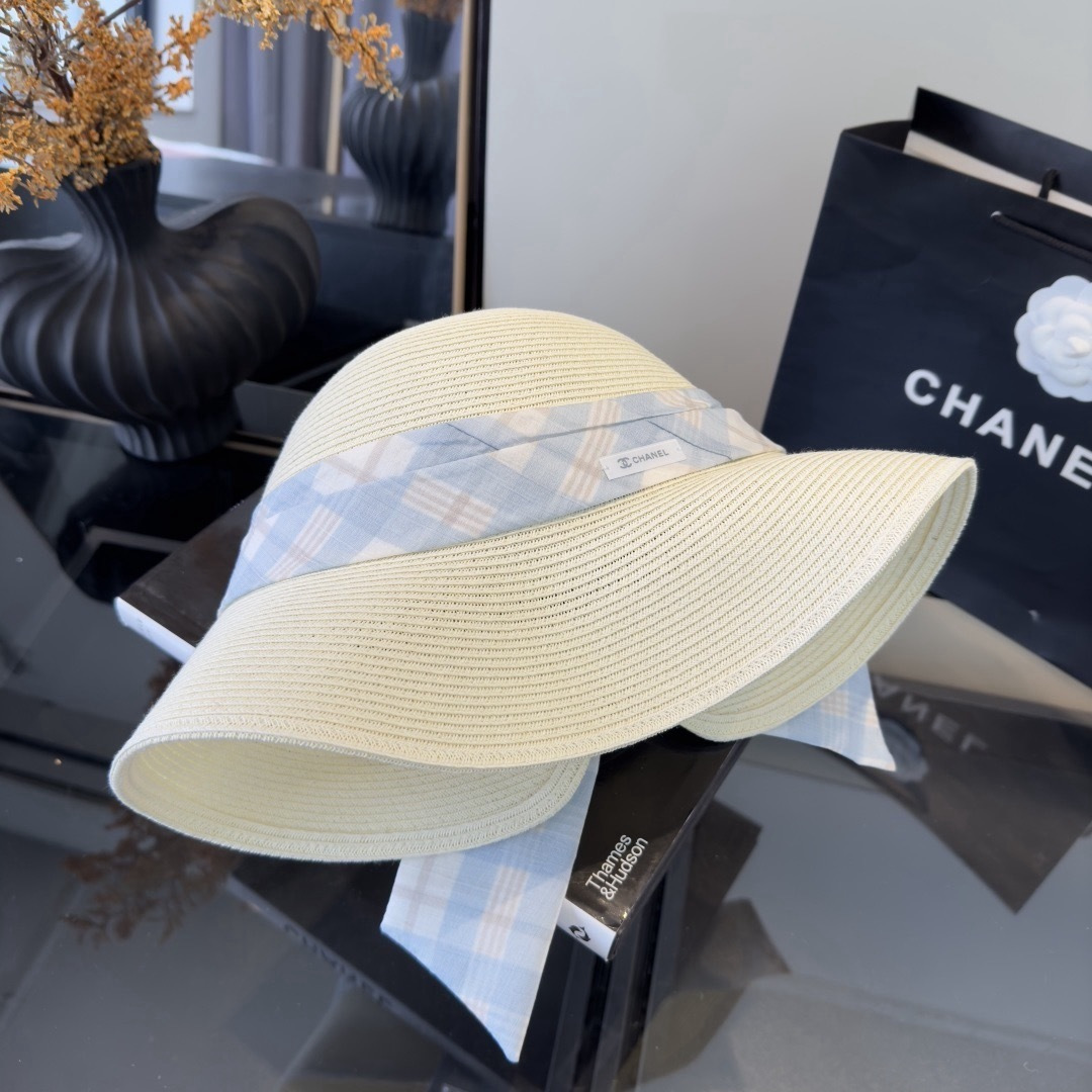샤넬(CHANEL) 페이퍼 라피아 햇 모자