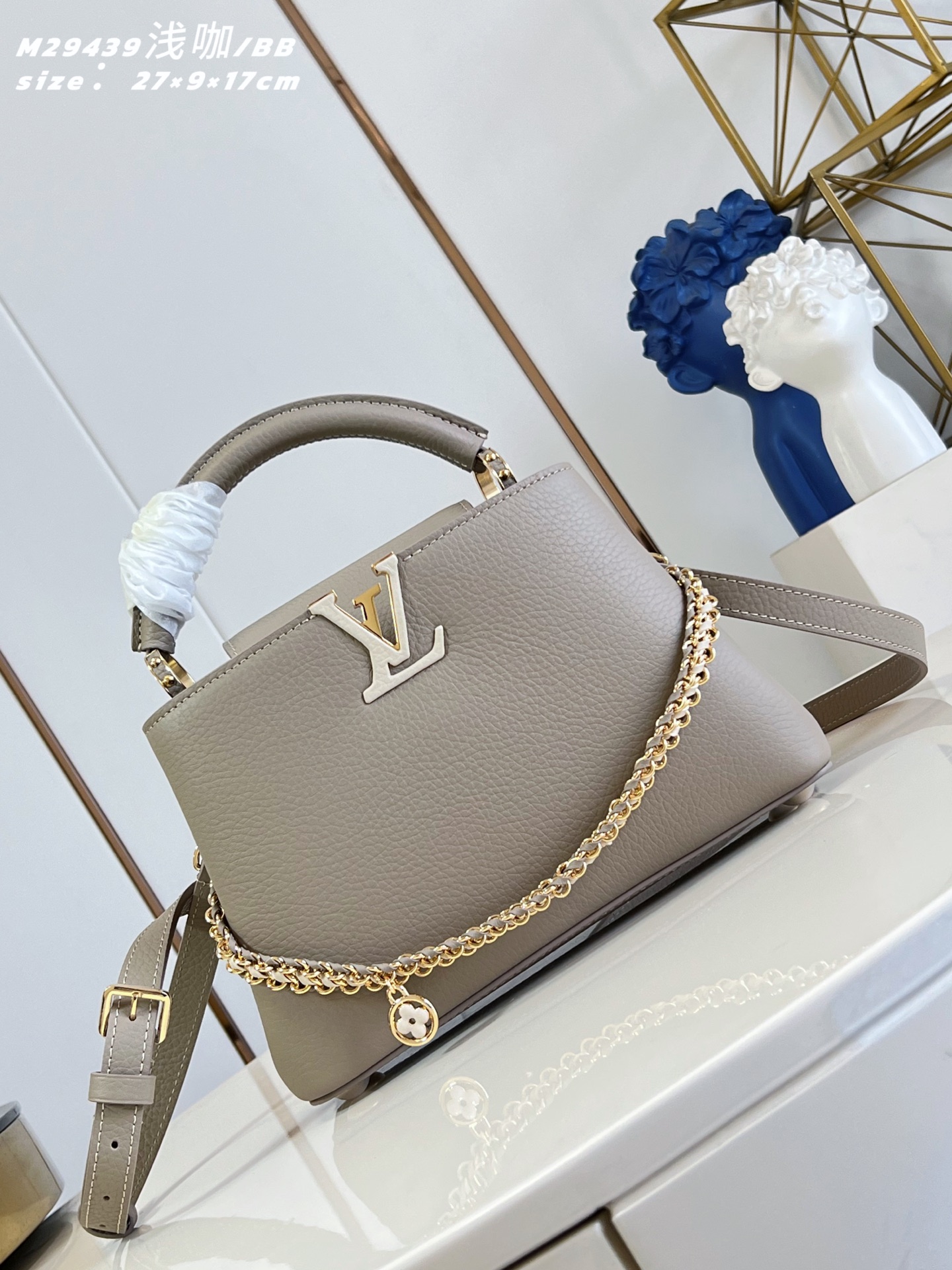 [Louis Vuitton] LV 루이비통 Capucines 카퓌신 BB 토트백 가방