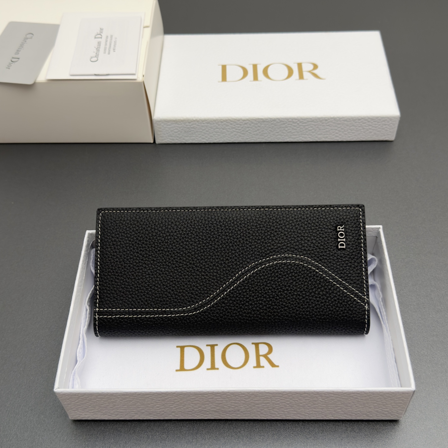 Dior 디올 맨즈 롱 바이폴드 지갑