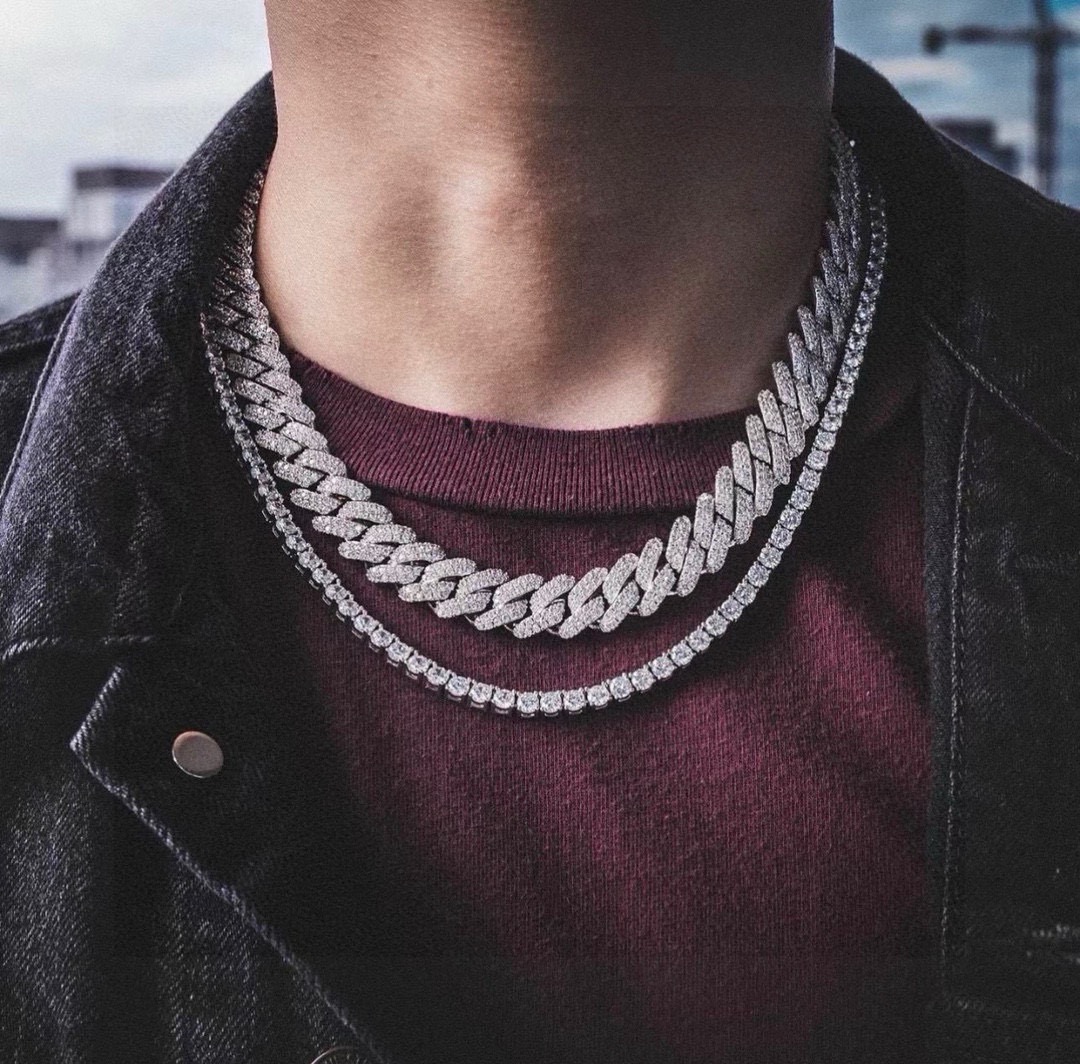 구찌(GUCCI) 더블 G 풀스톤 체인 목걸이 악세사리
