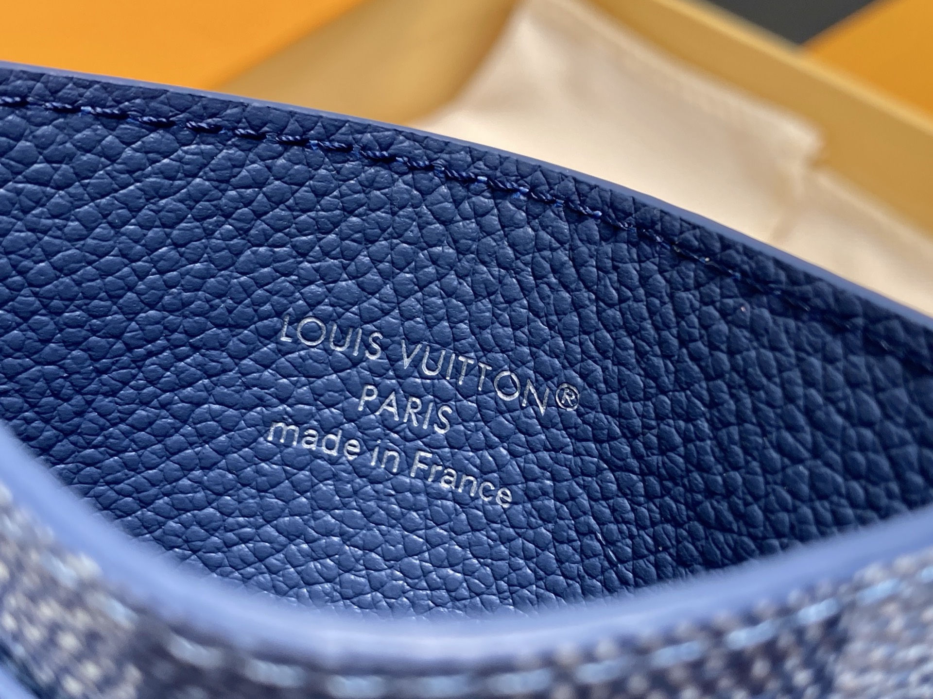 [Louis Vuitton] LV 루이비통 다모플라주 모자이크 포르트 카르트 (블루) 지갑