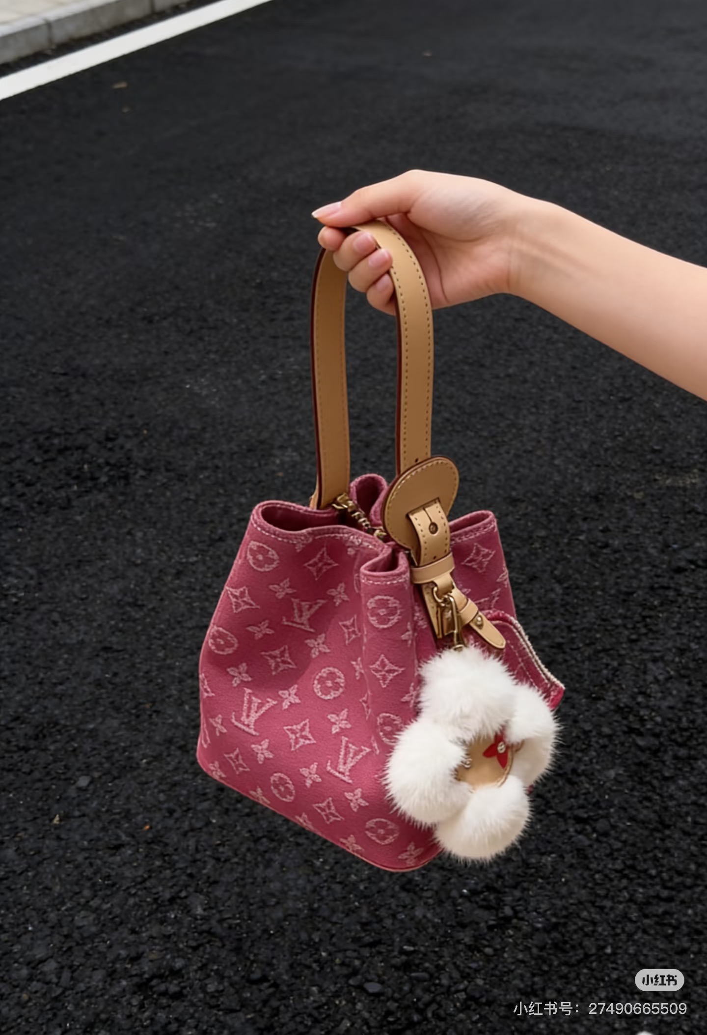 [Louis Vuitton] LV 루이비통 데님 랑데뷰 ALL IN BB 올 인 BB 버킷백 가방