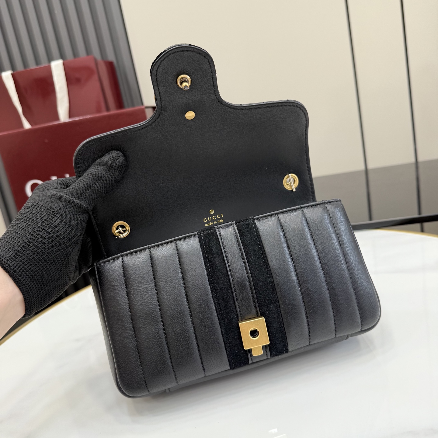 Gucci GG Marmont 구찌 미니 숄더백 가방