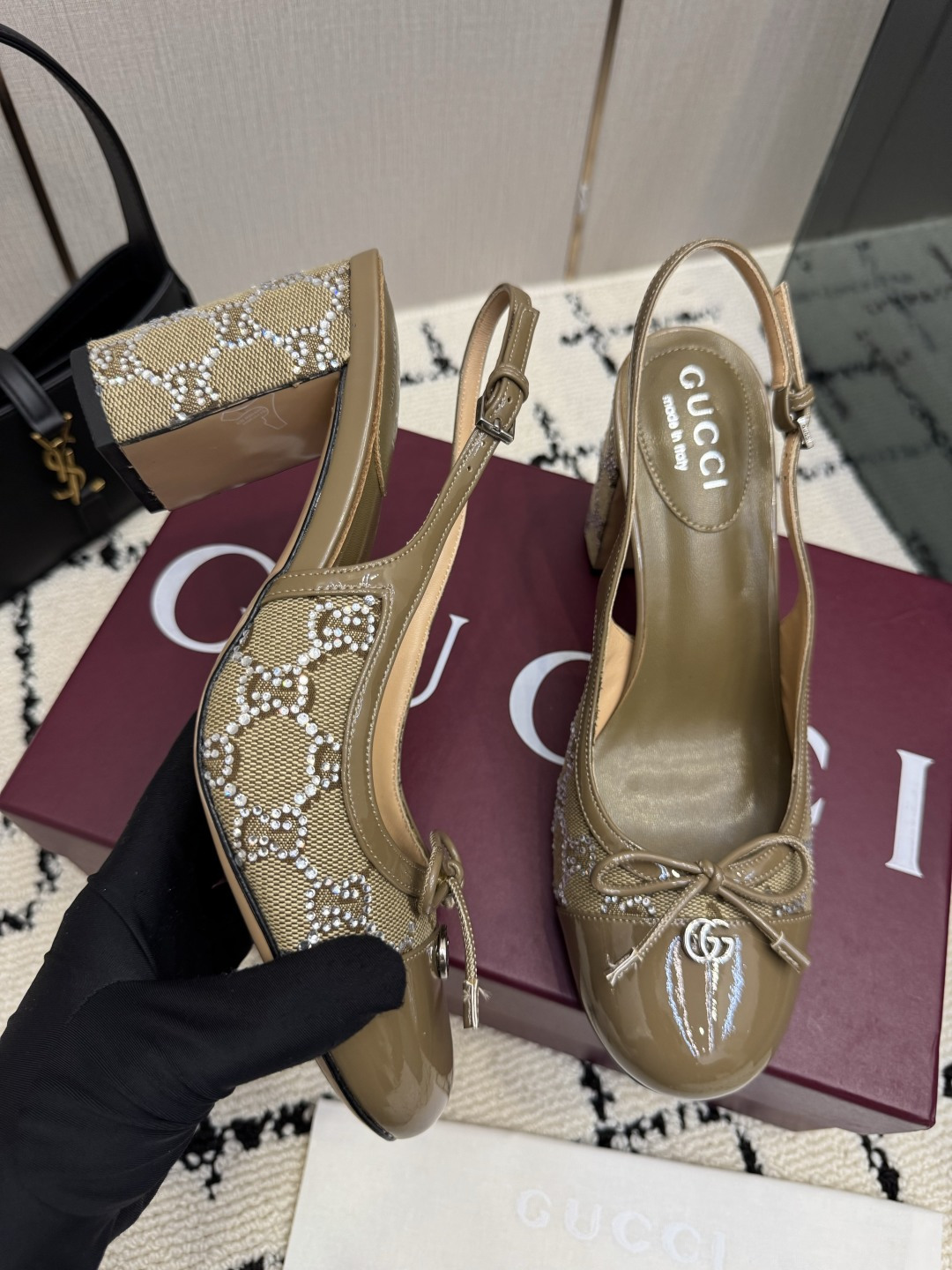 구찌(GUCCI) 홀스빗 발레리나 펌프스 신발