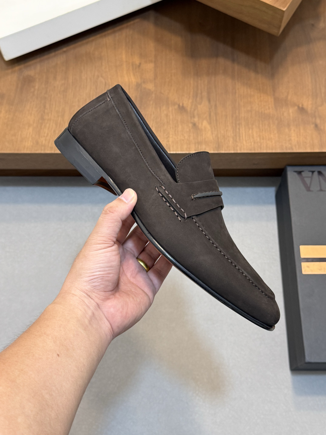[Zegna] 제냐 맨즈 로퍼 구두 신발
