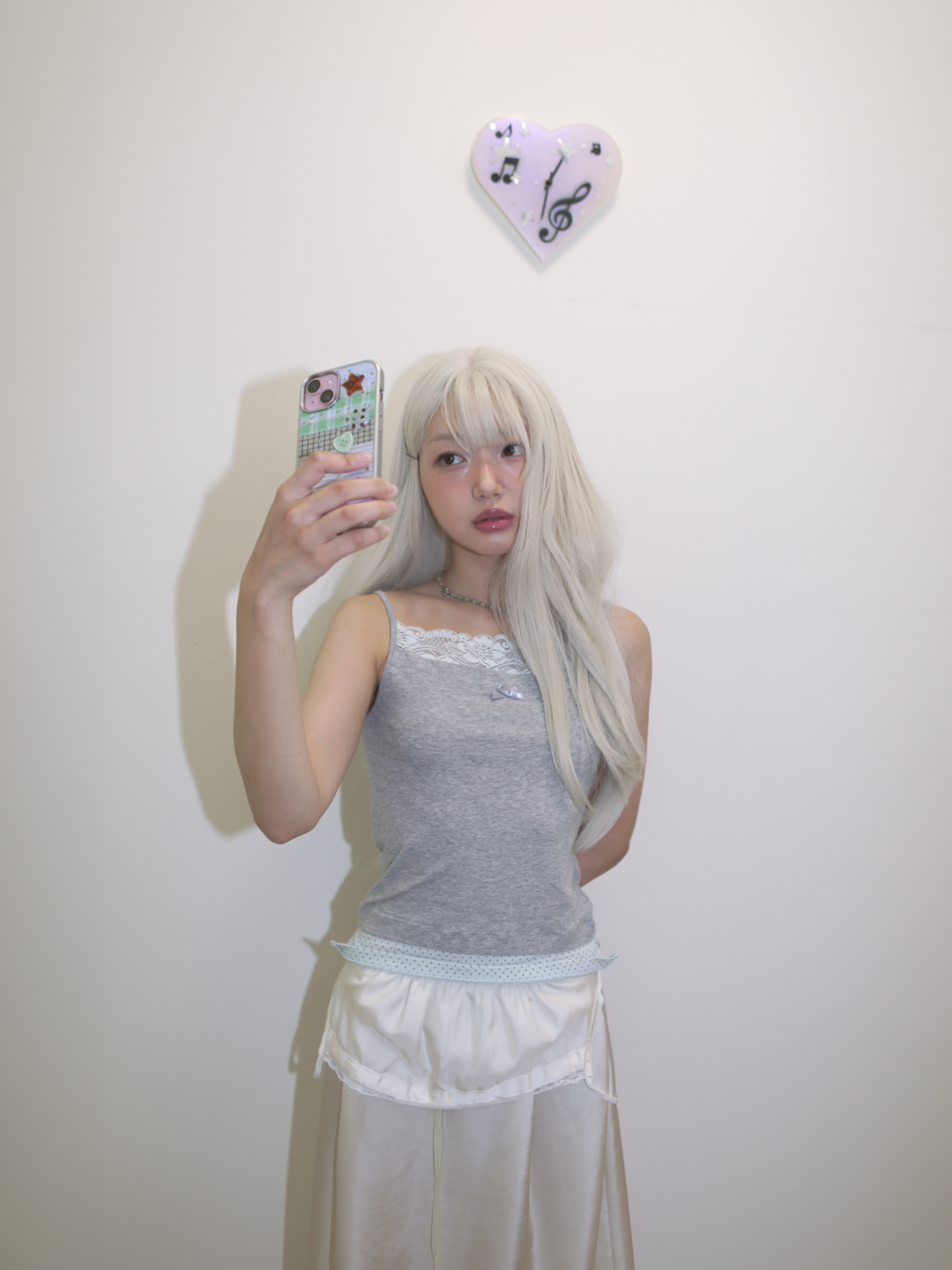 여름방학 (Silver Epoxy) phone-case
