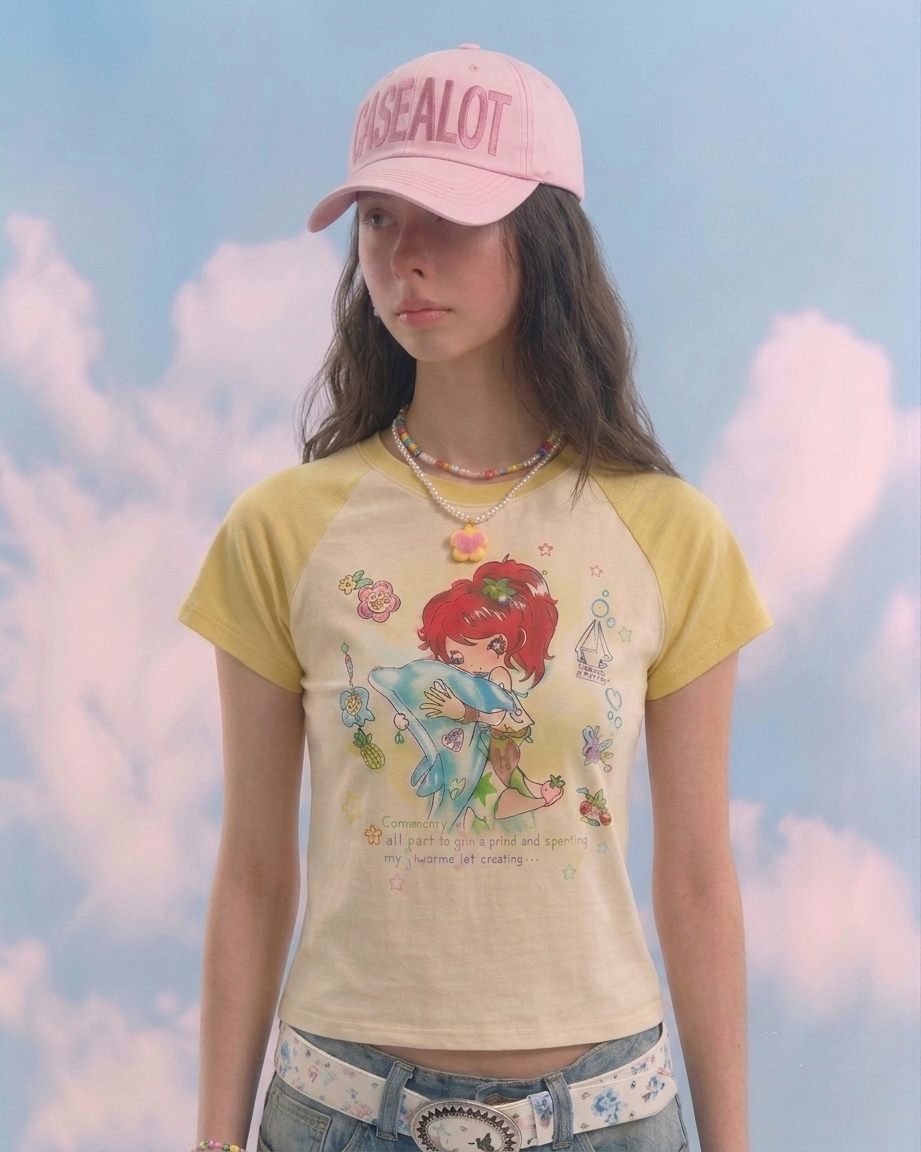Big logo ball cap - Light pink