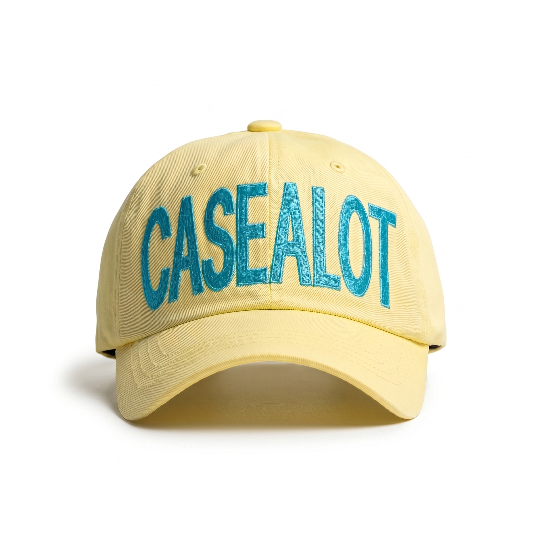 Big logo ball cap - Light yellow