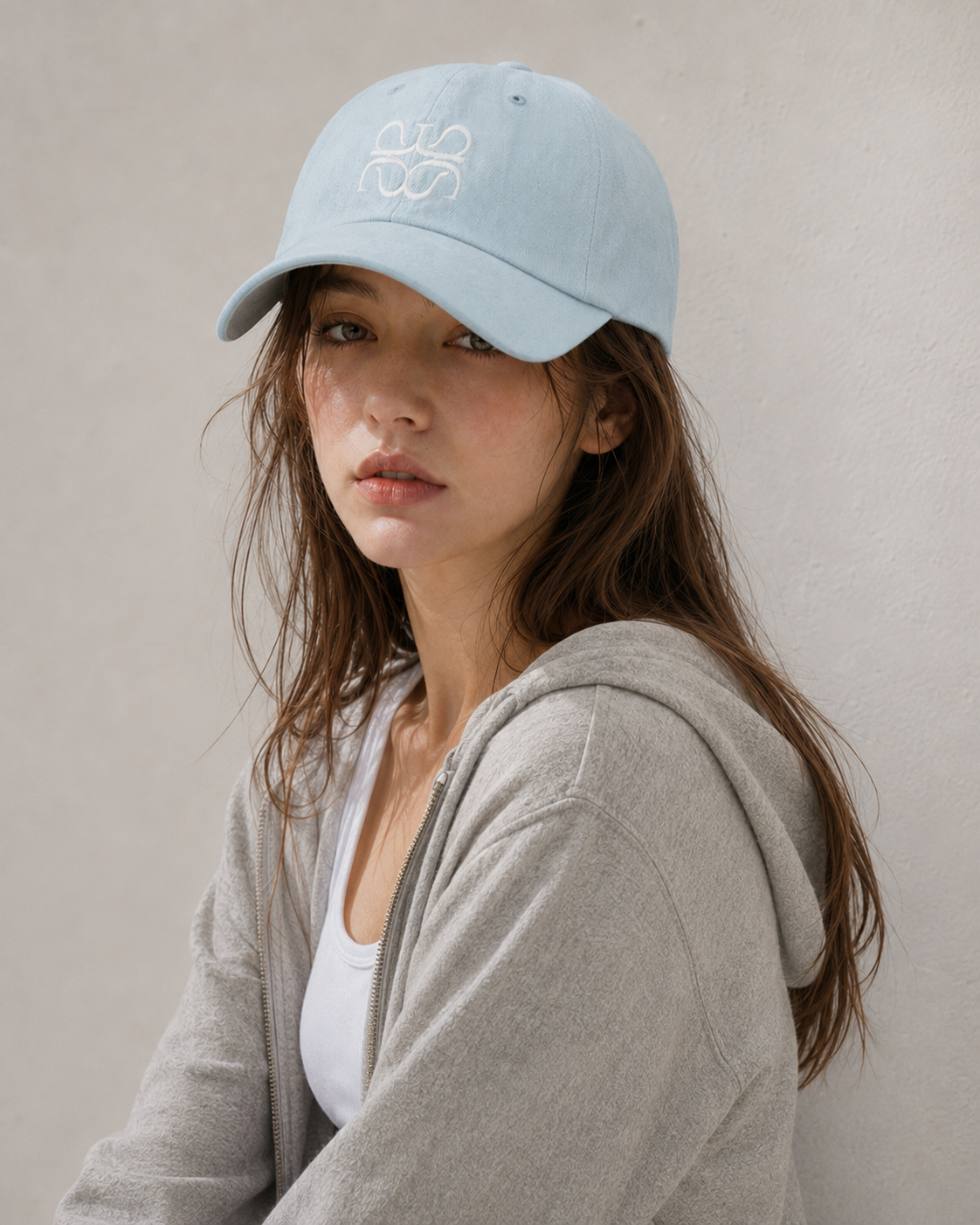 Avivere logo light denim